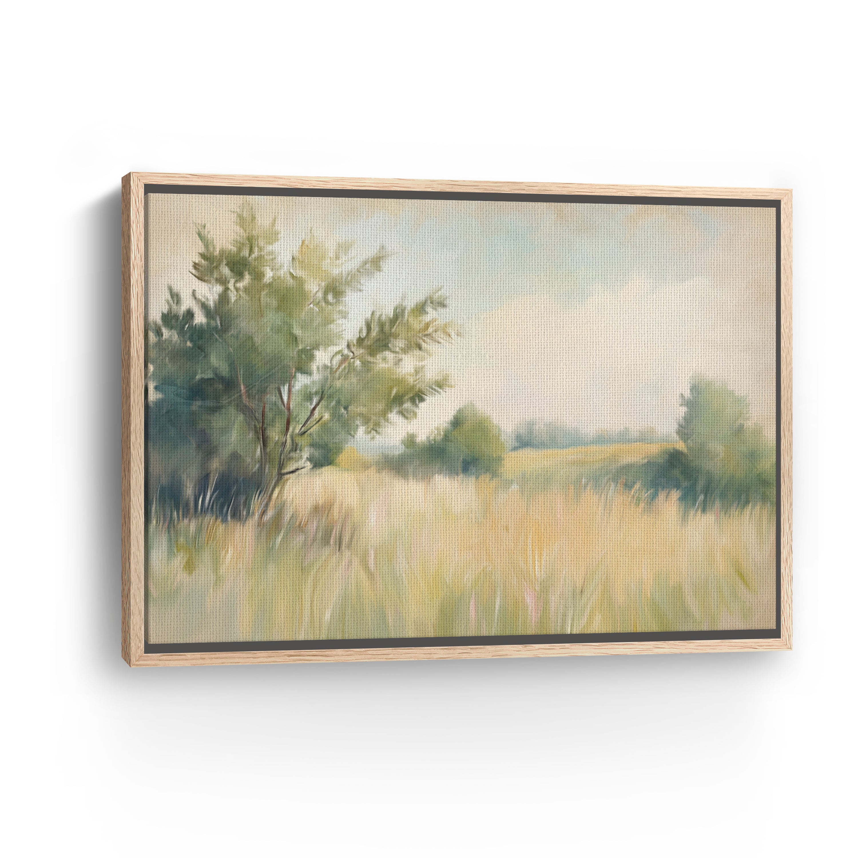 Summer Green Canvas Giclee