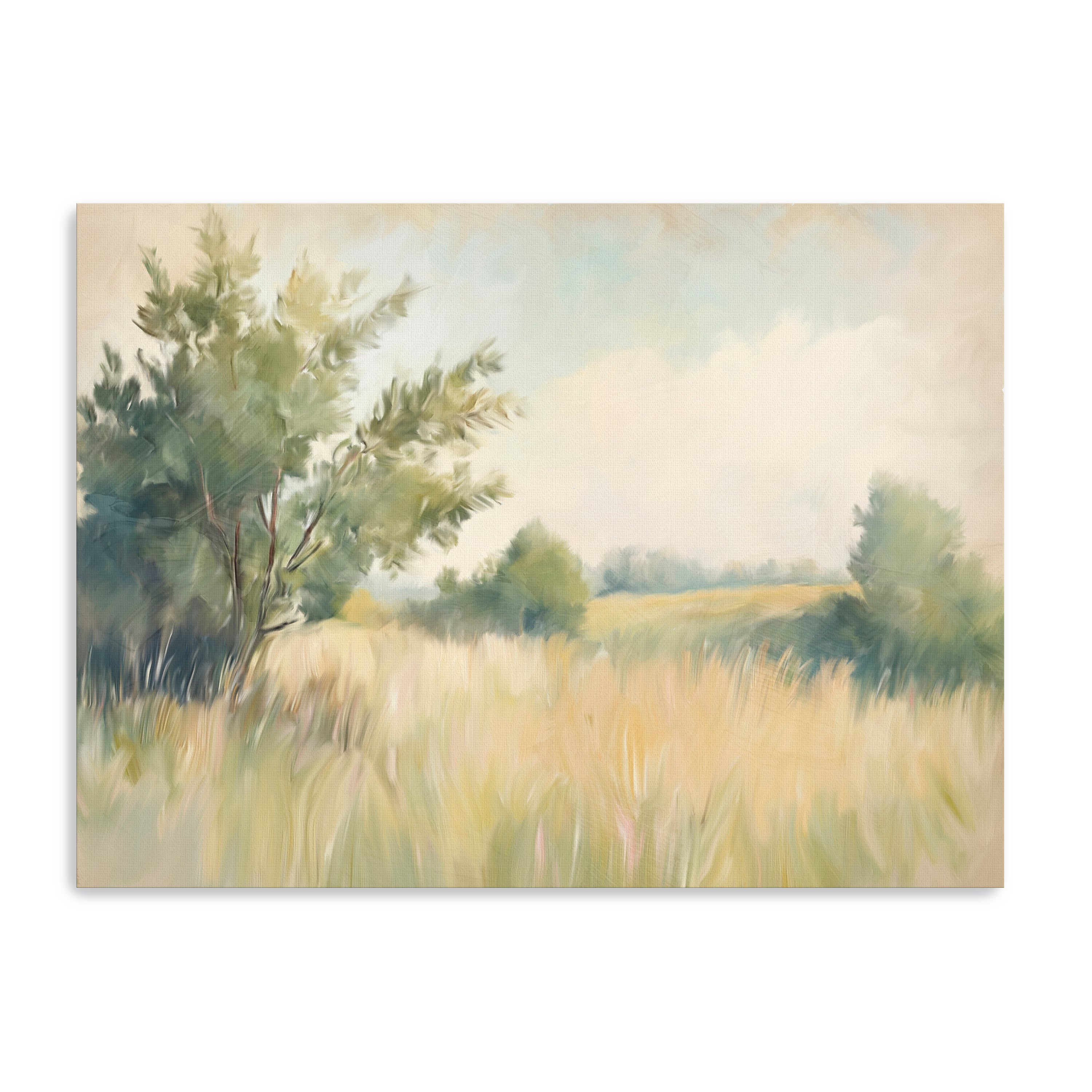 Summer Green Canvas Giclee