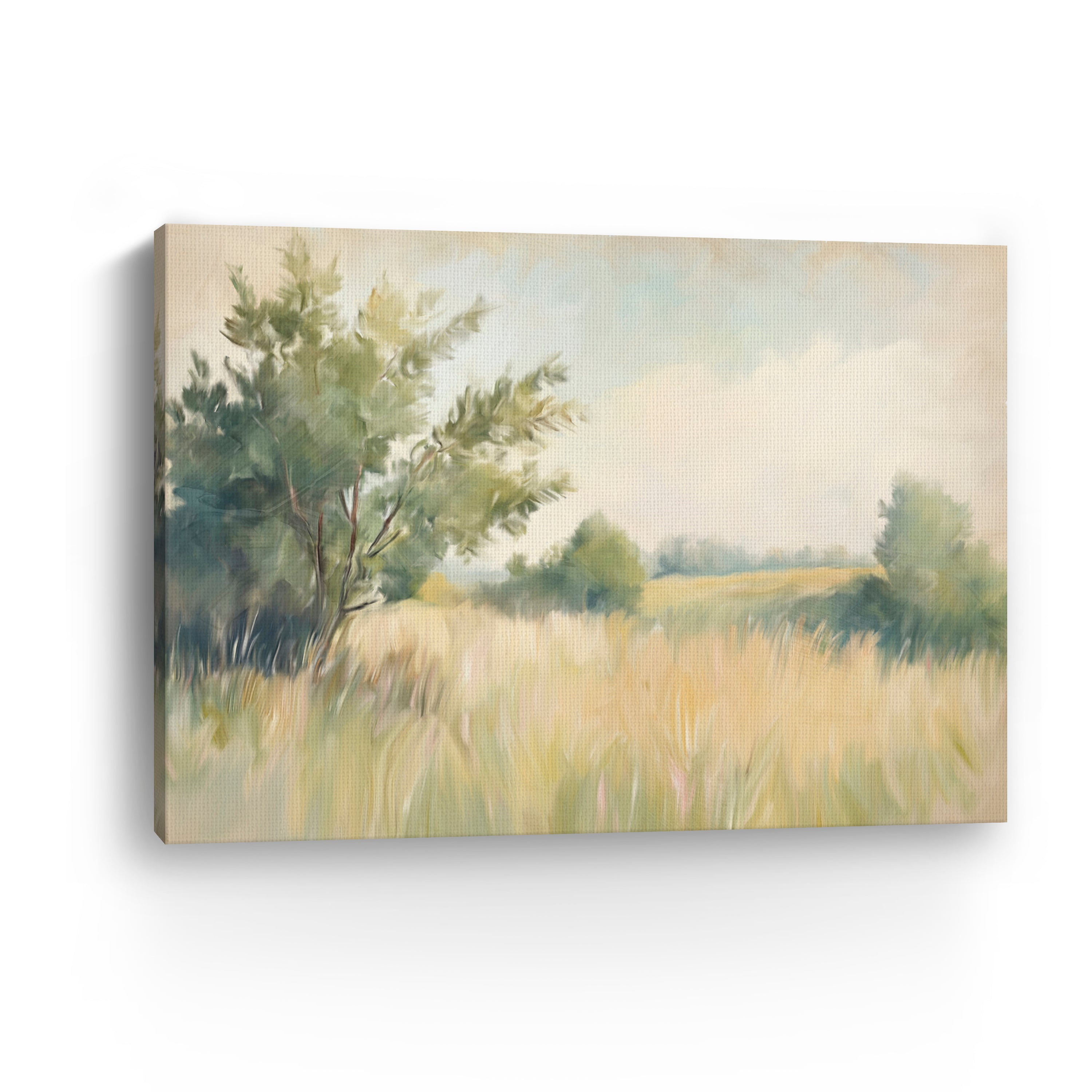 Summer Green Canvas Giclee