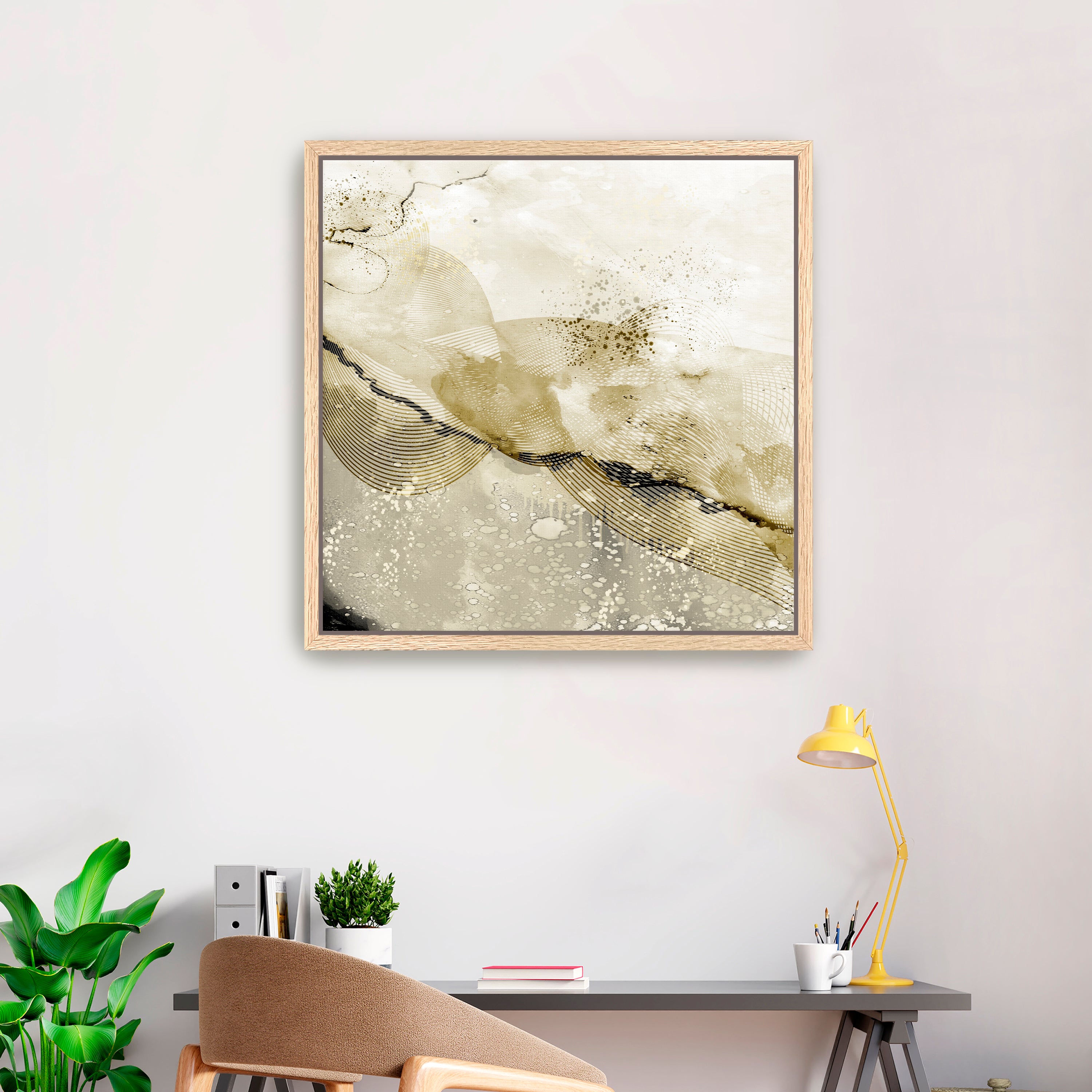 Upside Canvas Giclee