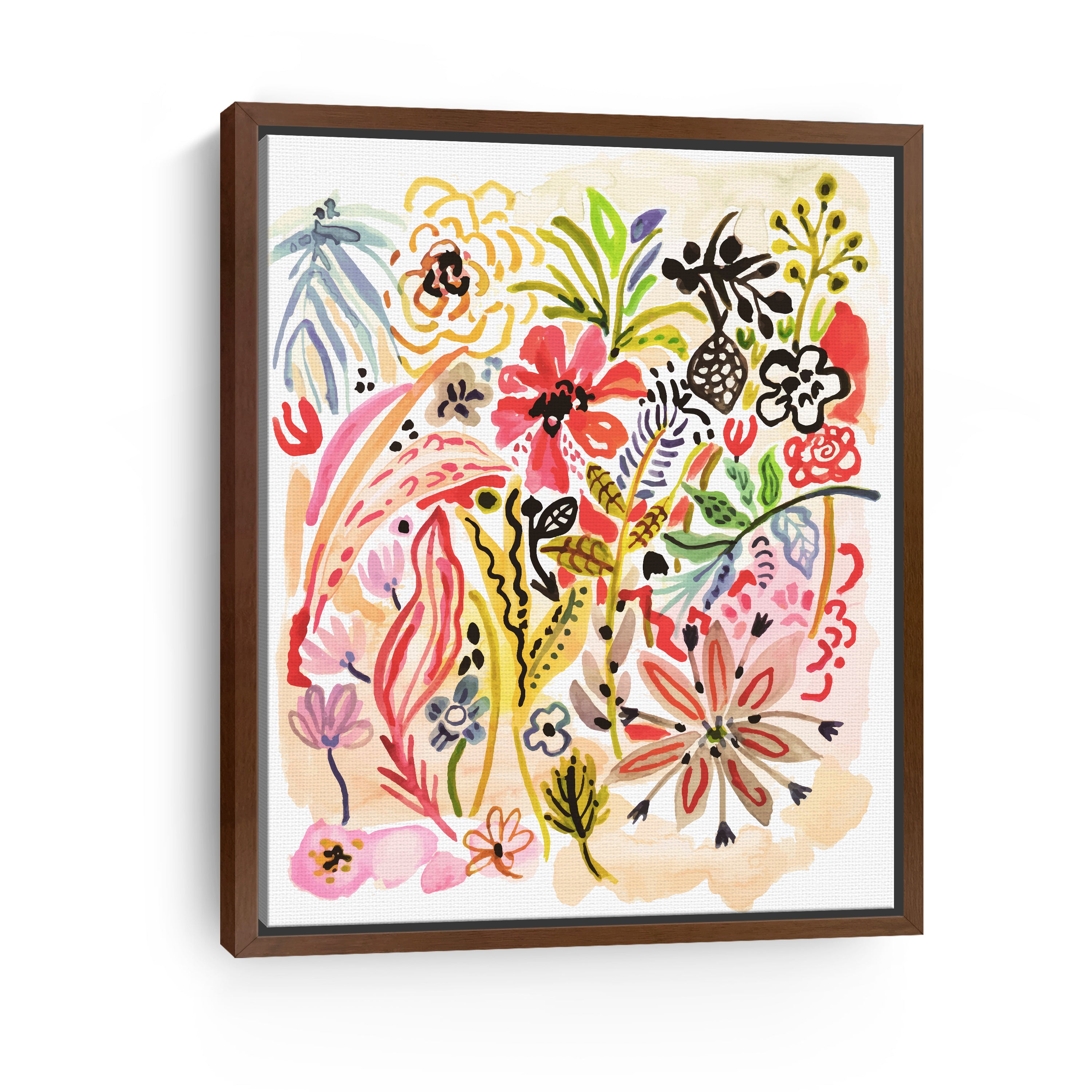 Abstract Matisse Canvas Giclee