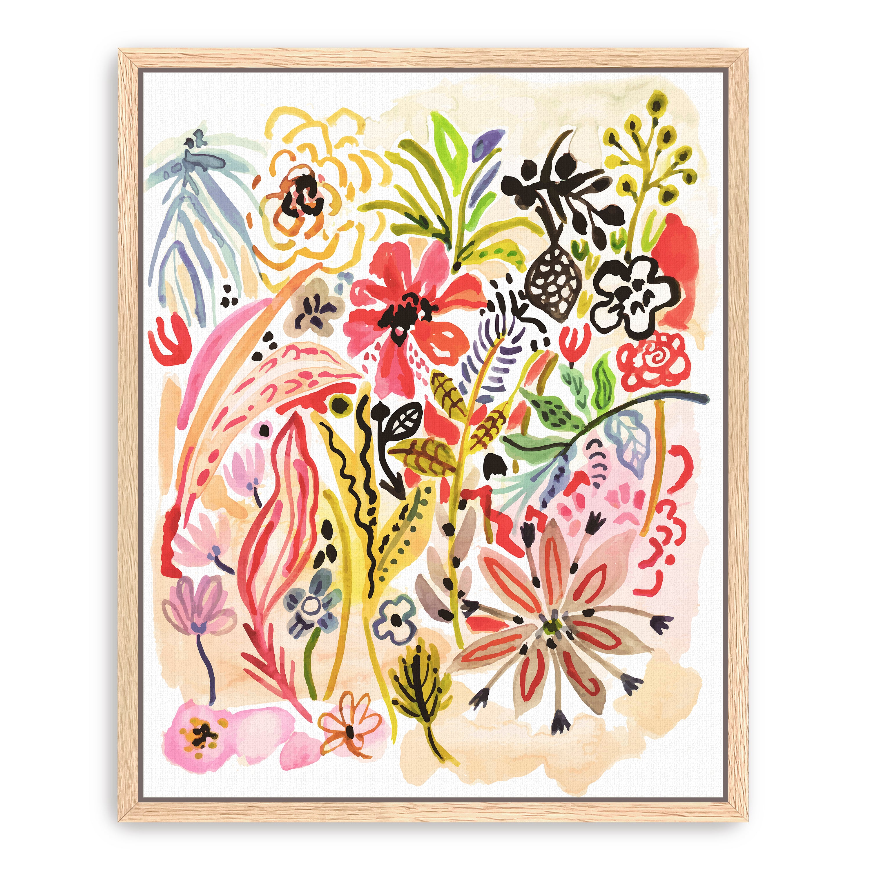Abstract Matisse Canvas Giclee