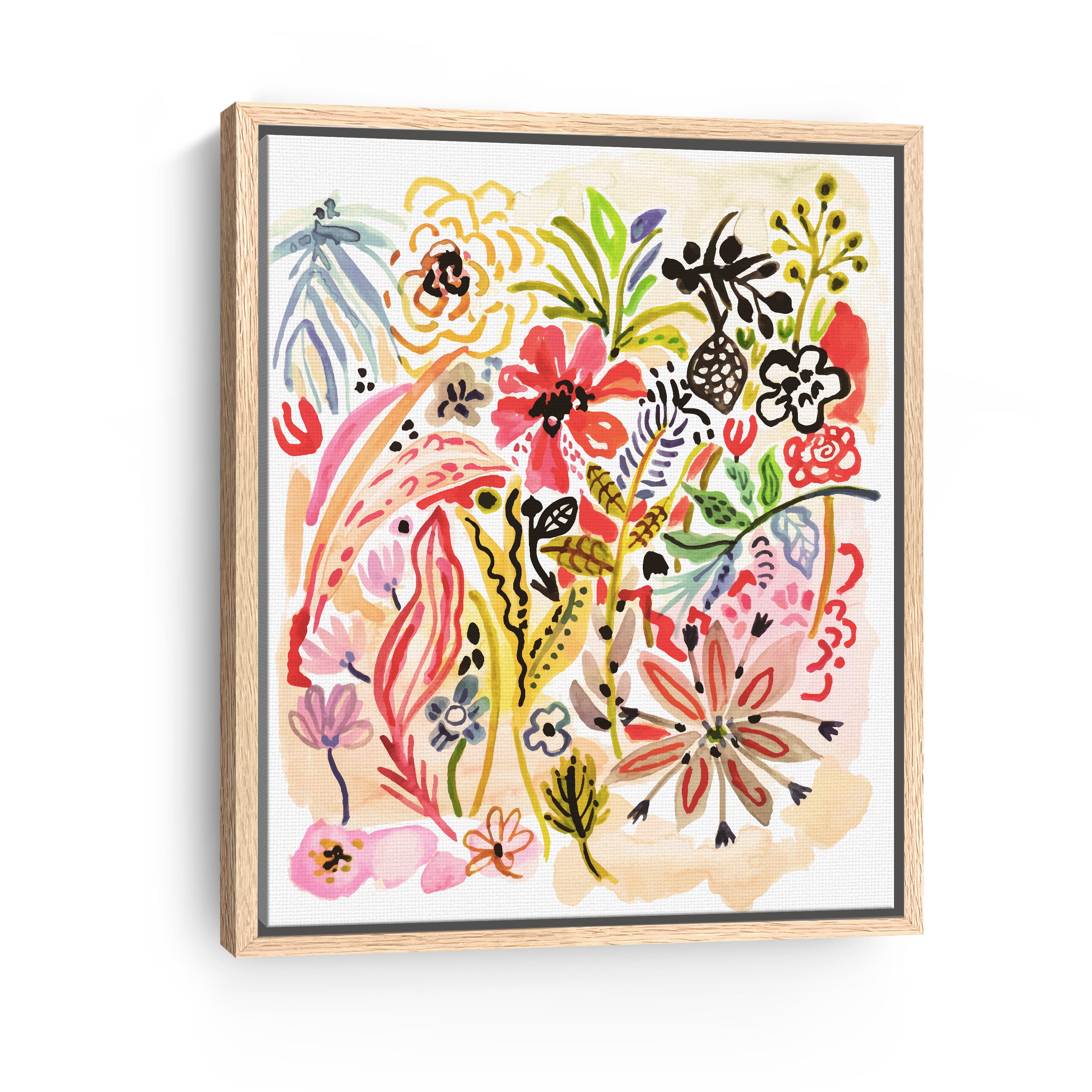 Abstract Matisse Canvas Giclee