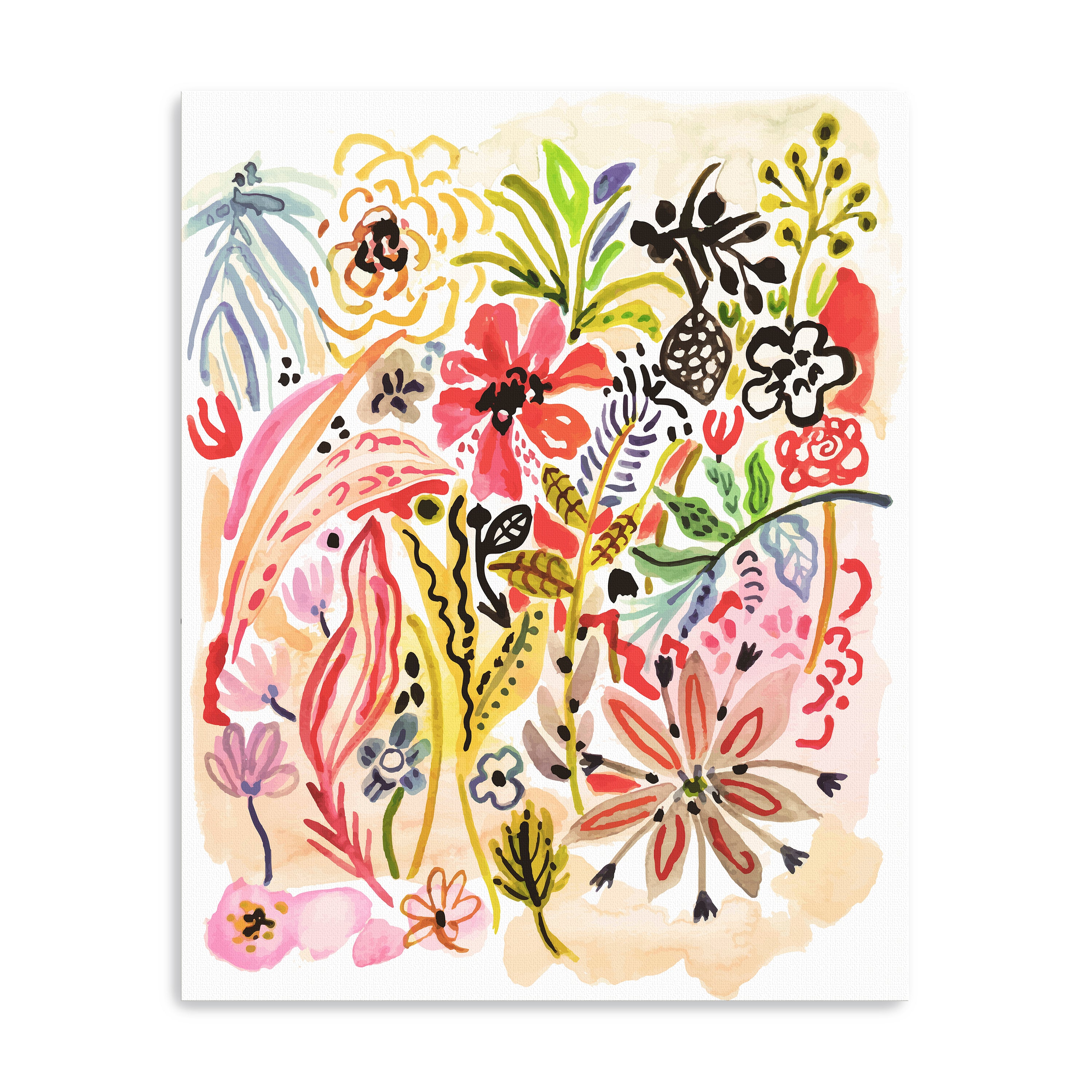 Abstract Matisse Canvas Giclee