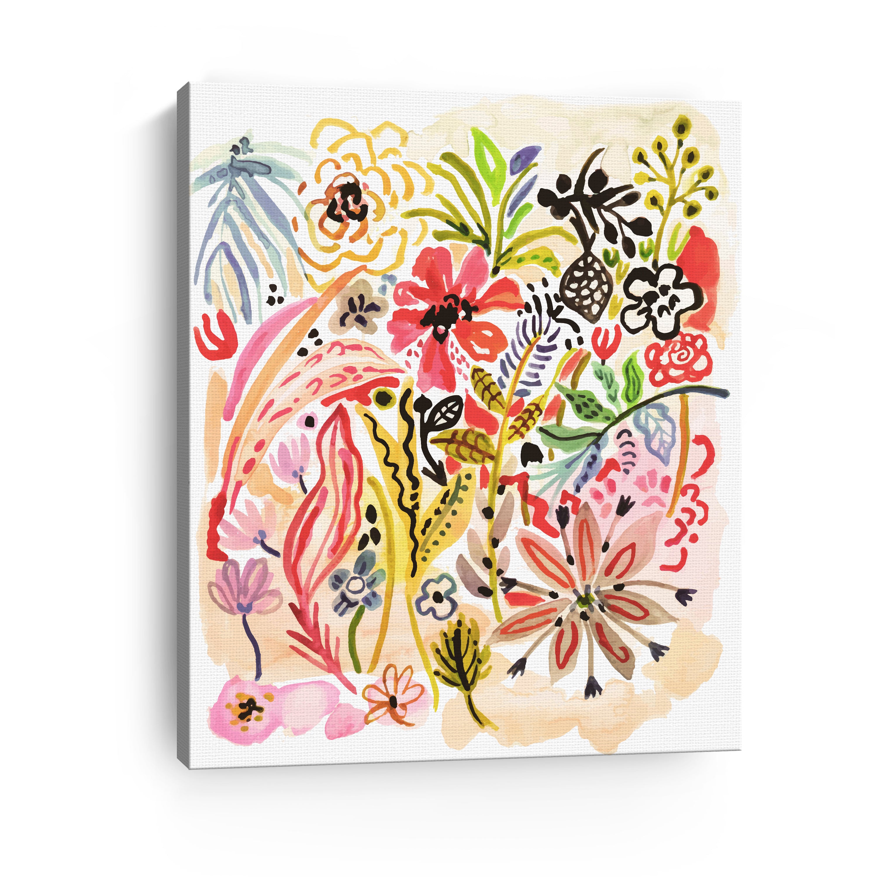 Abstract Matisse Canvas Giclee