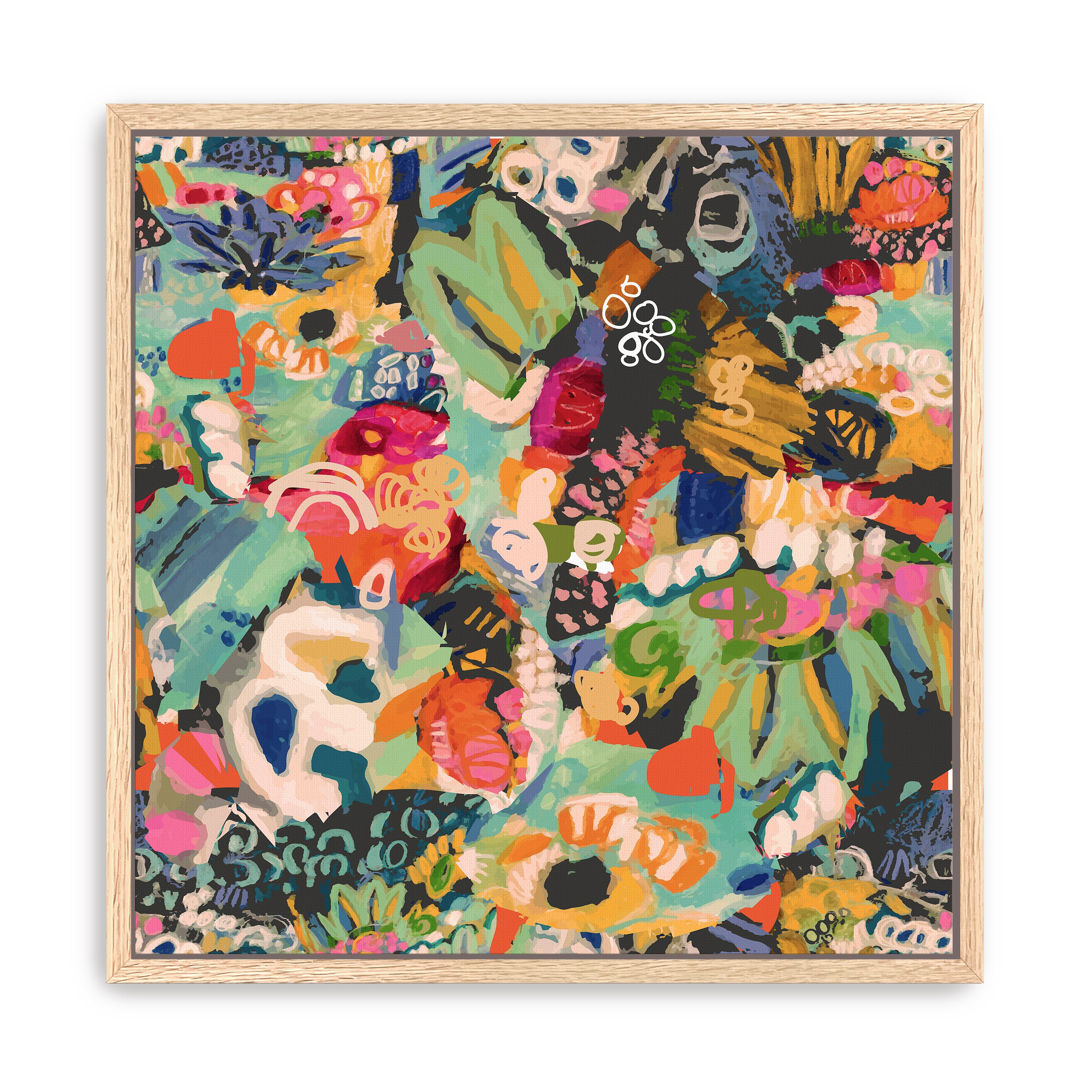 Bold Garden Canvas Giclee