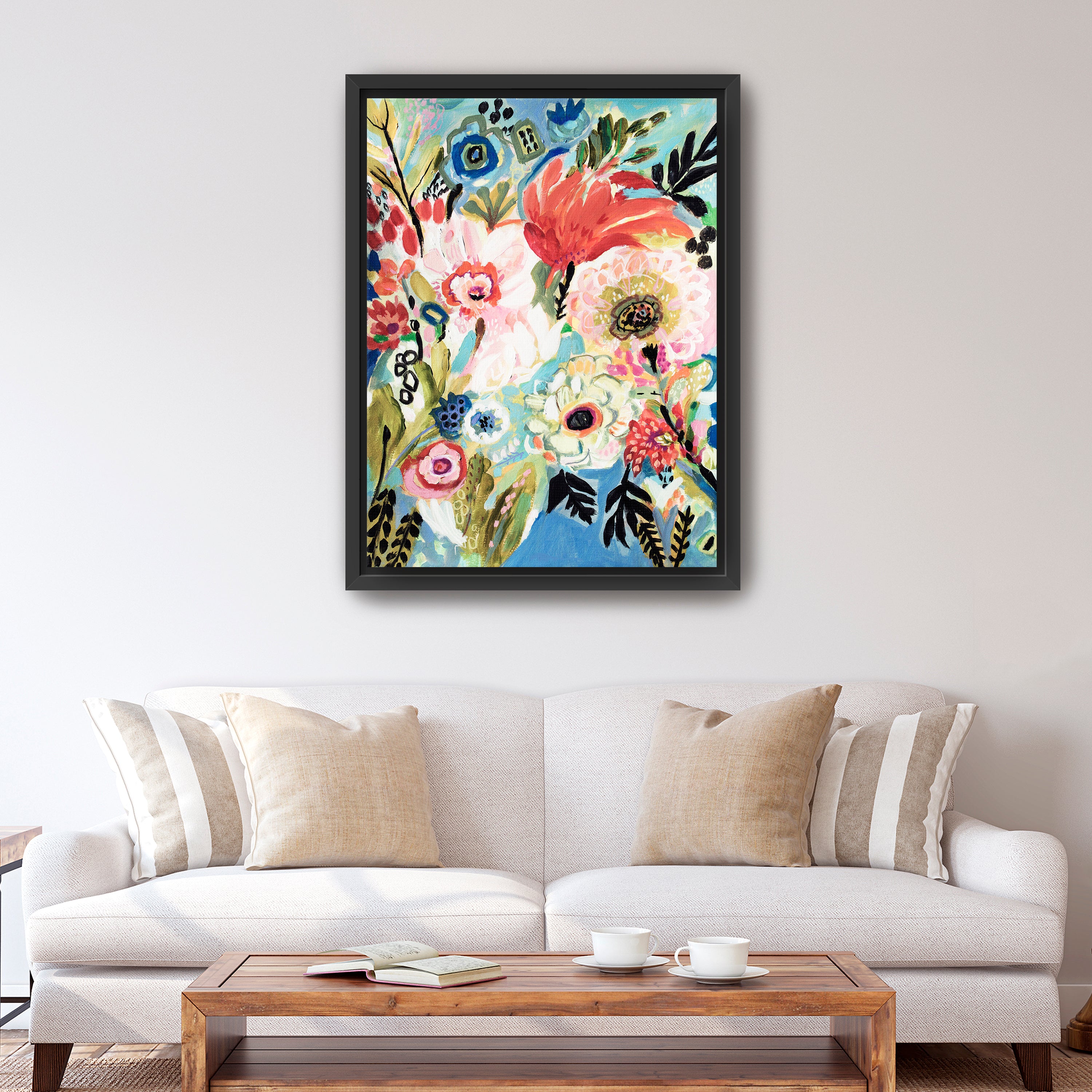 Fresh Floral Canvas Giclee