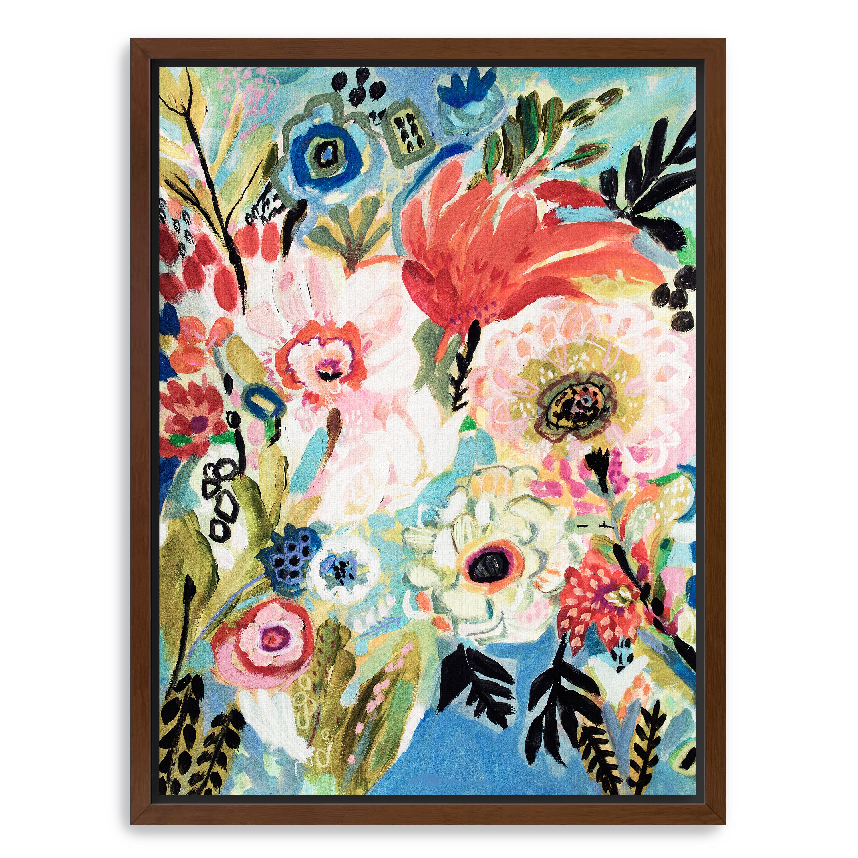 Fresh Floral Canvas Giclee
