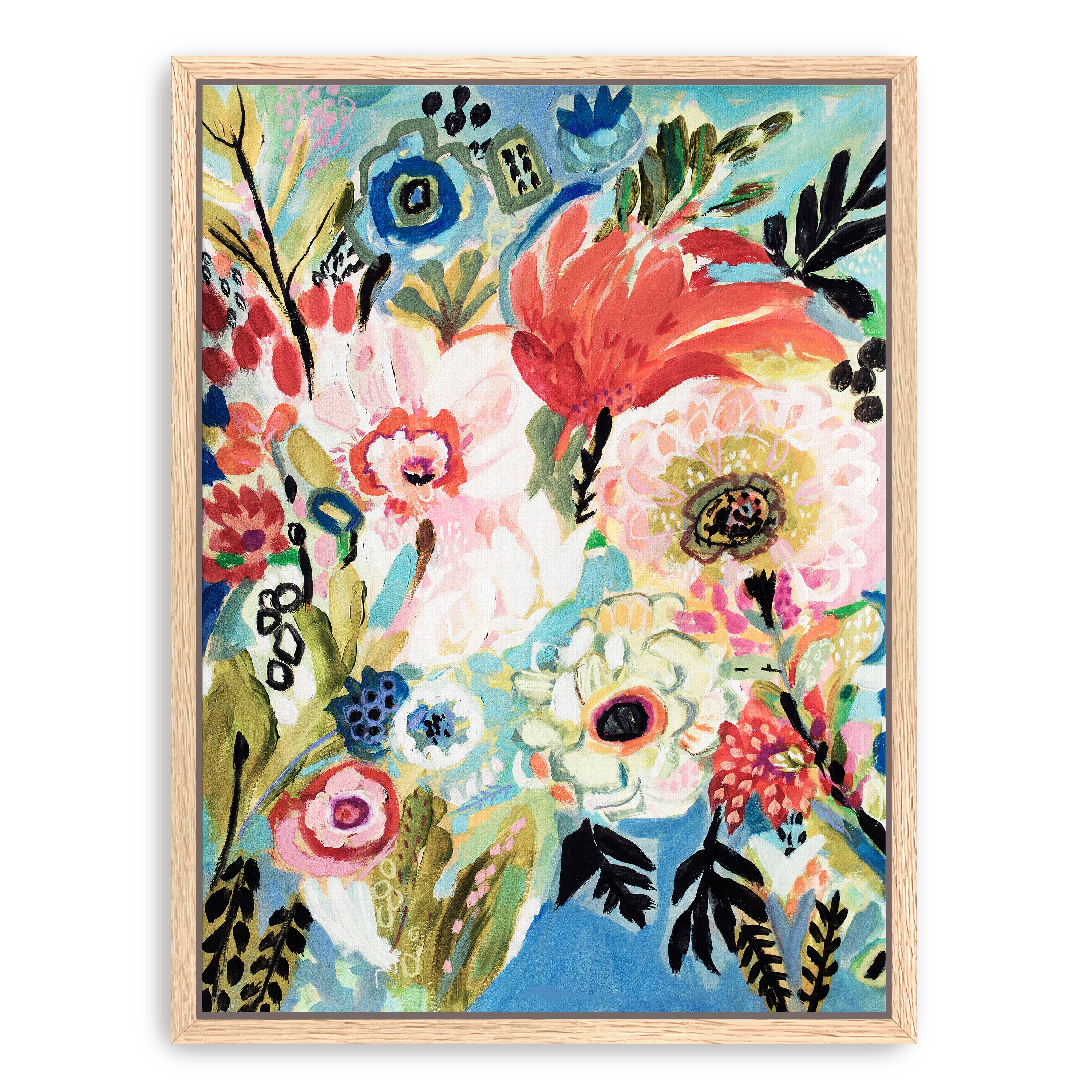 Fresh Floral Canvas Giclee
