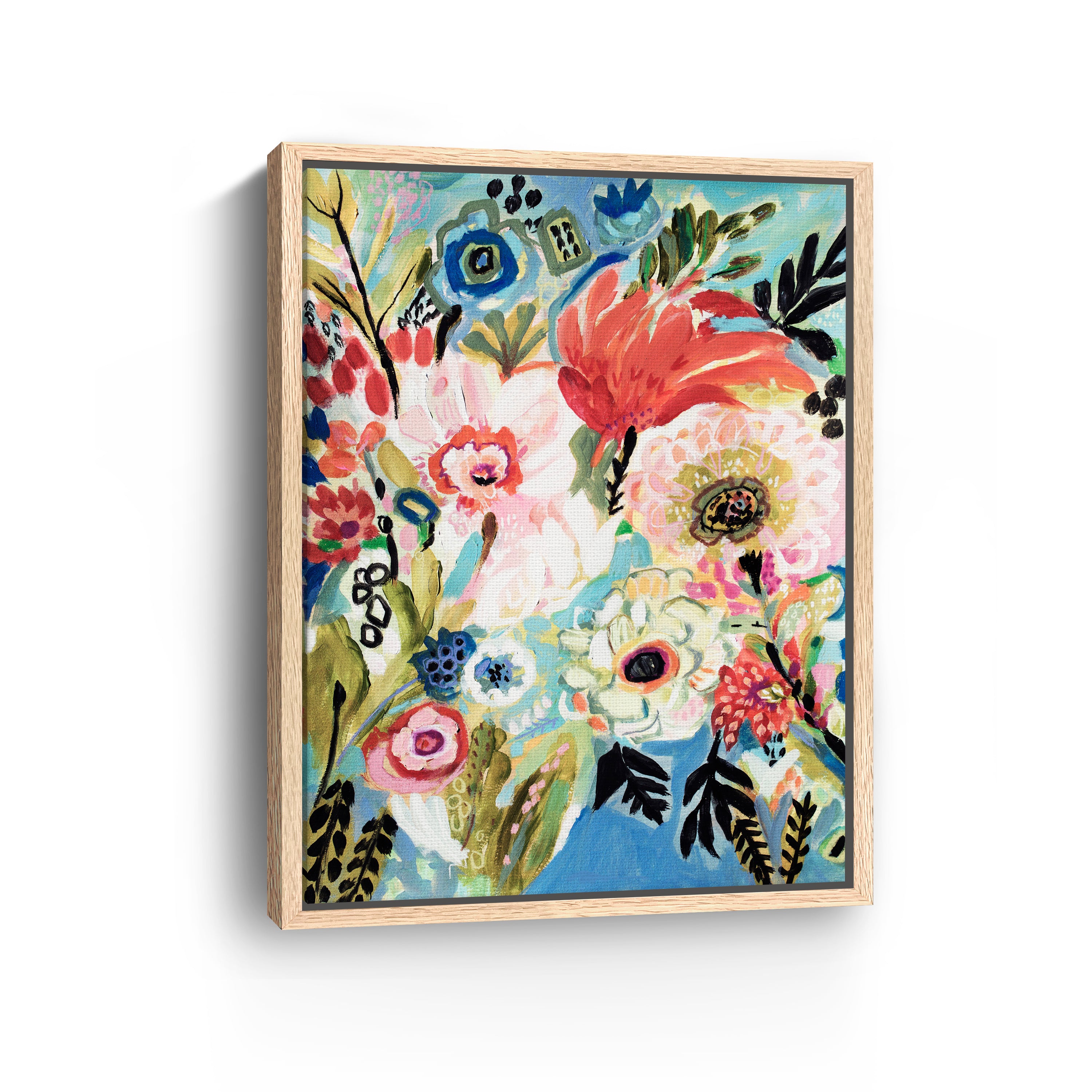 Fresh Floral Canvas Giclee