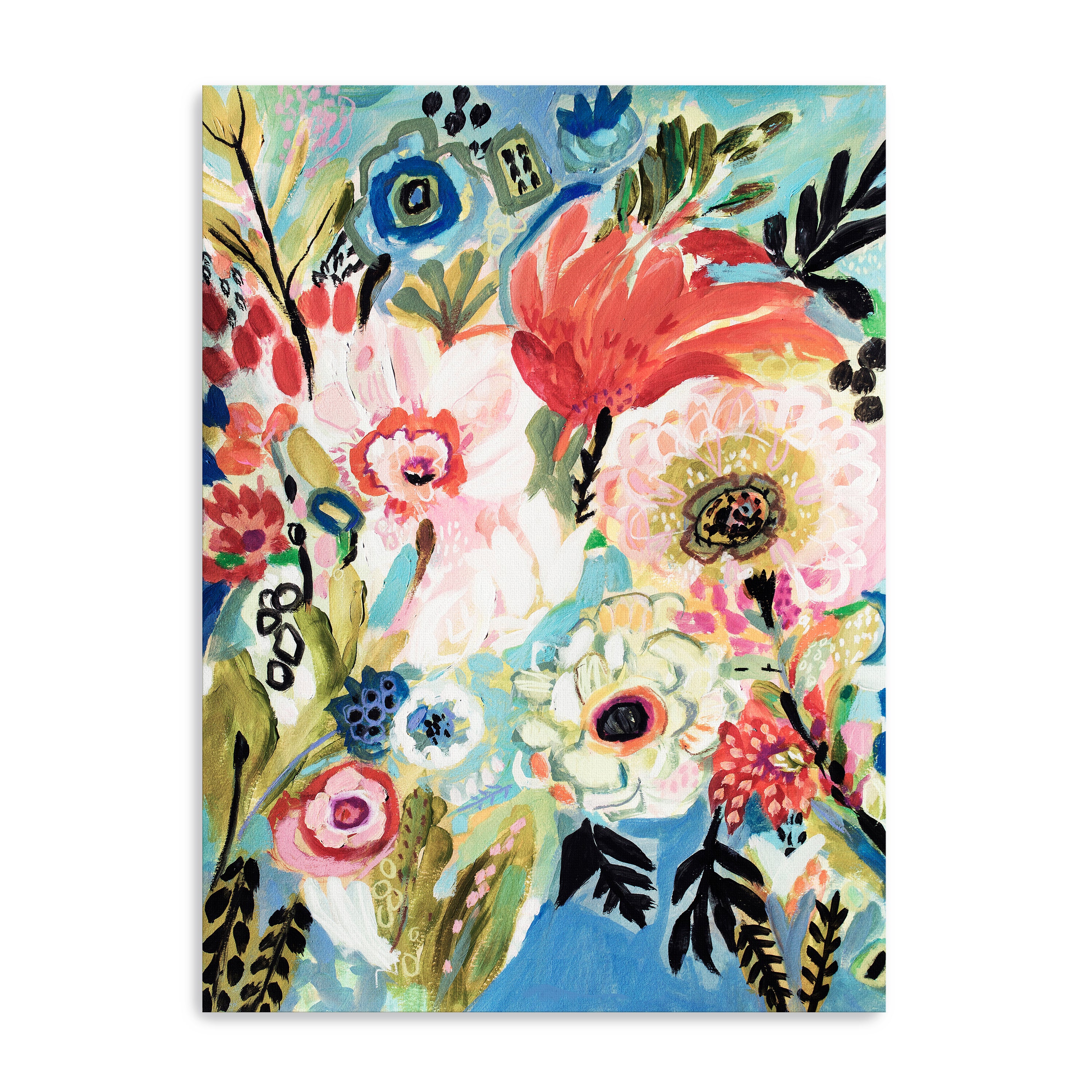 Fresh Floral Canvas Giclee