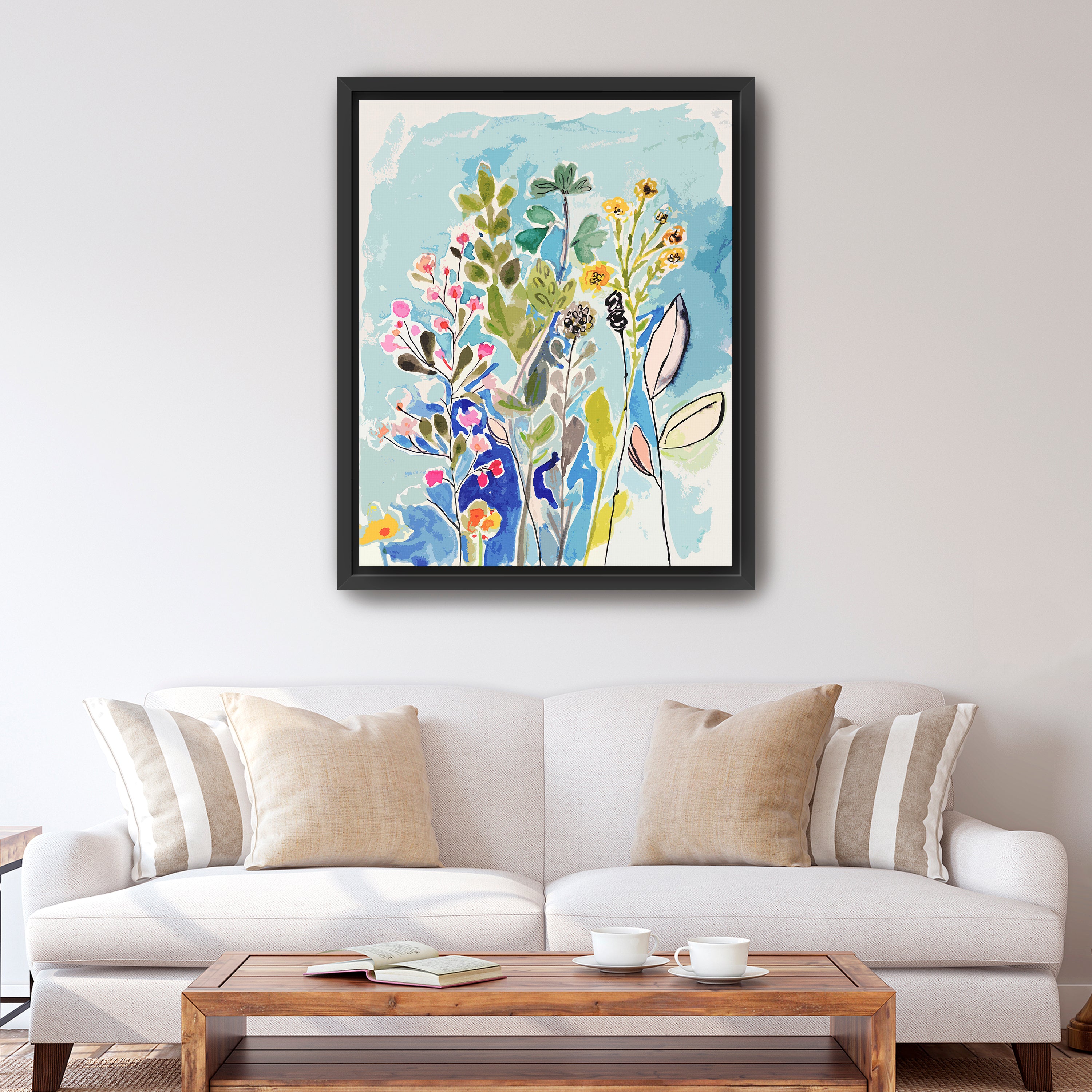 Wildflowers I Canvas Giclee