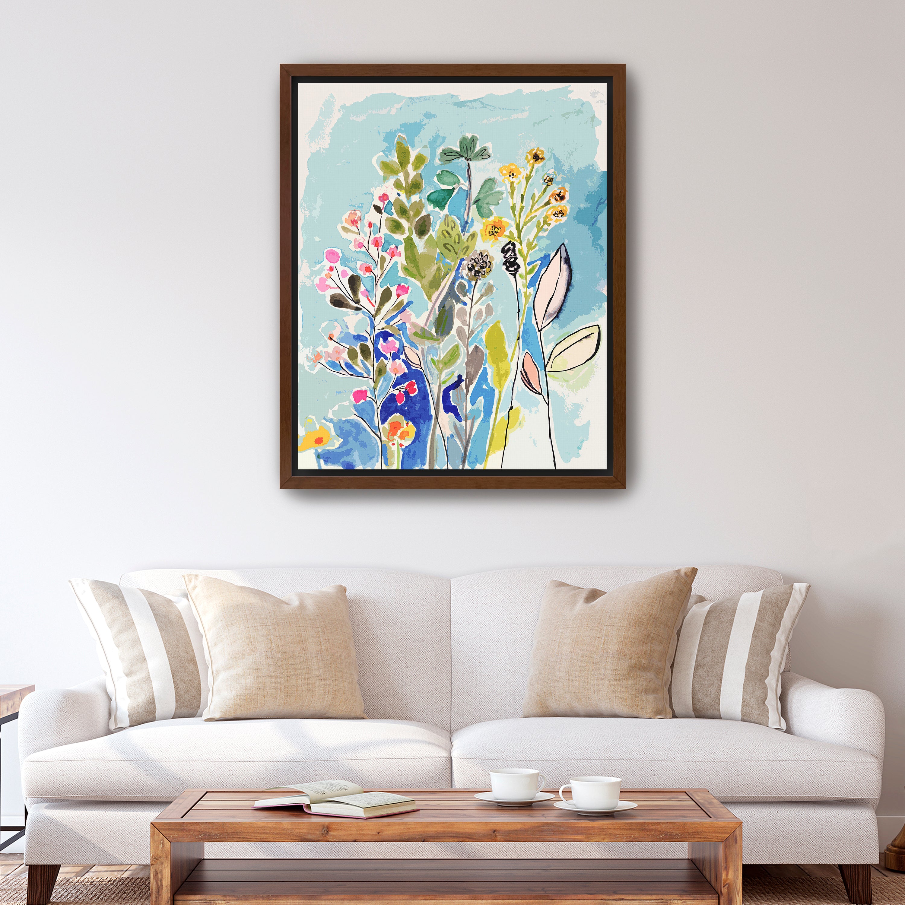 Wildflowers I Canvas Giclee