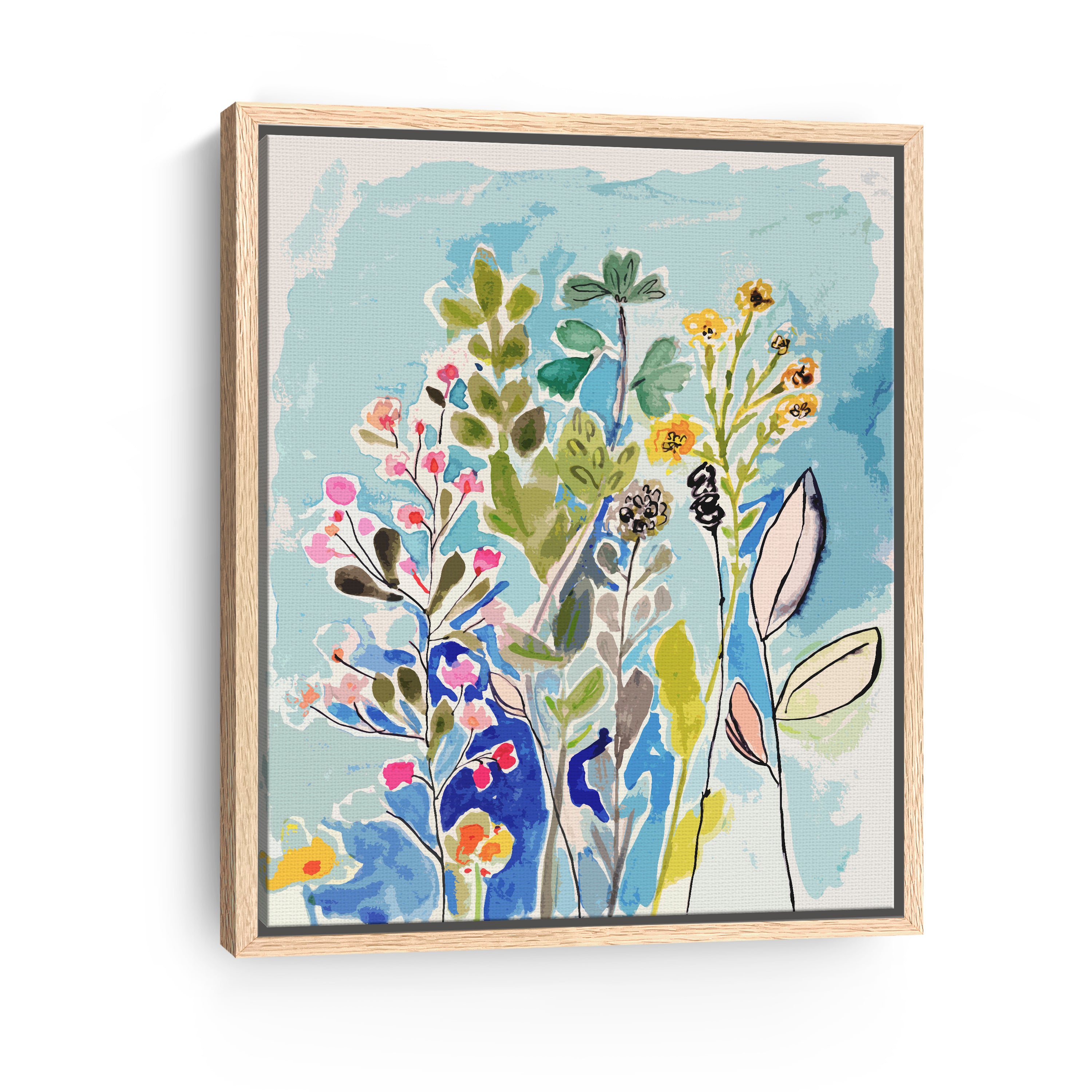 Wildflowers I Canvas Giclee