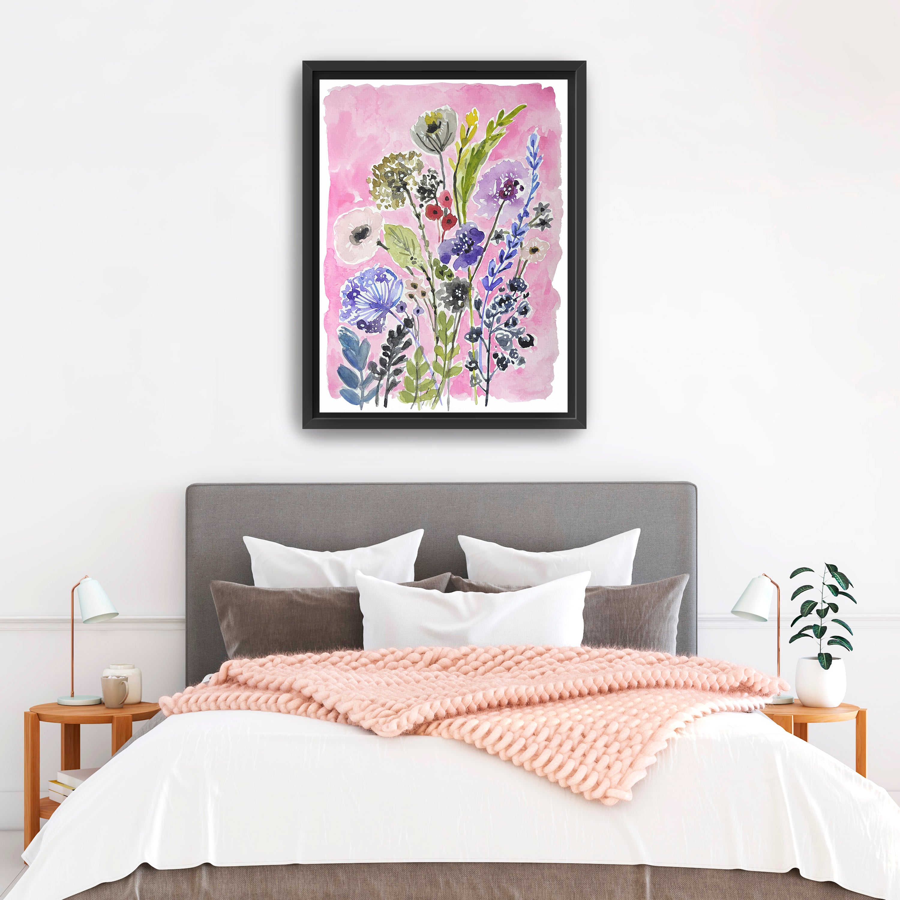 Wildflowers II Canvas Giclee