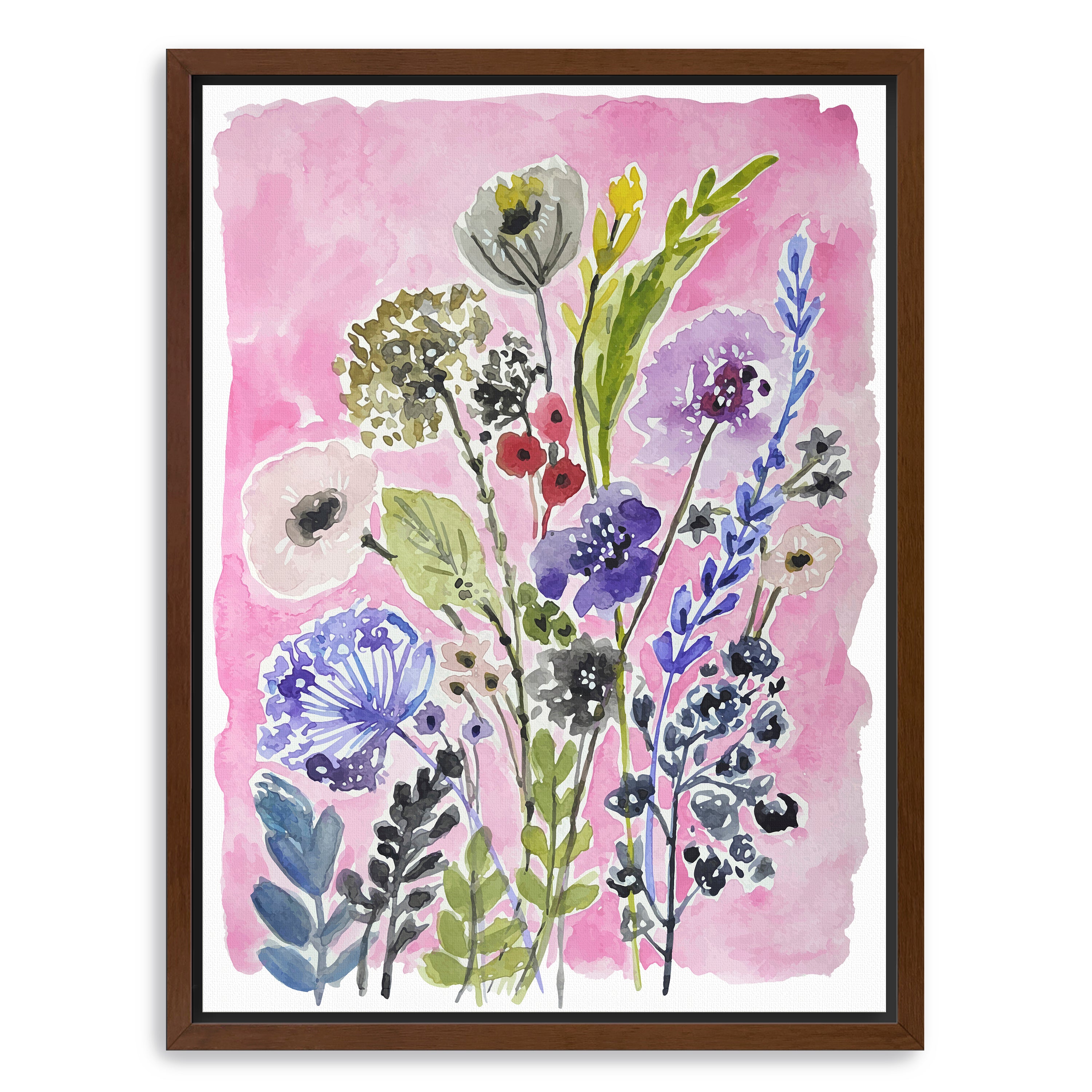 Wildflowers II Canvas Giclee