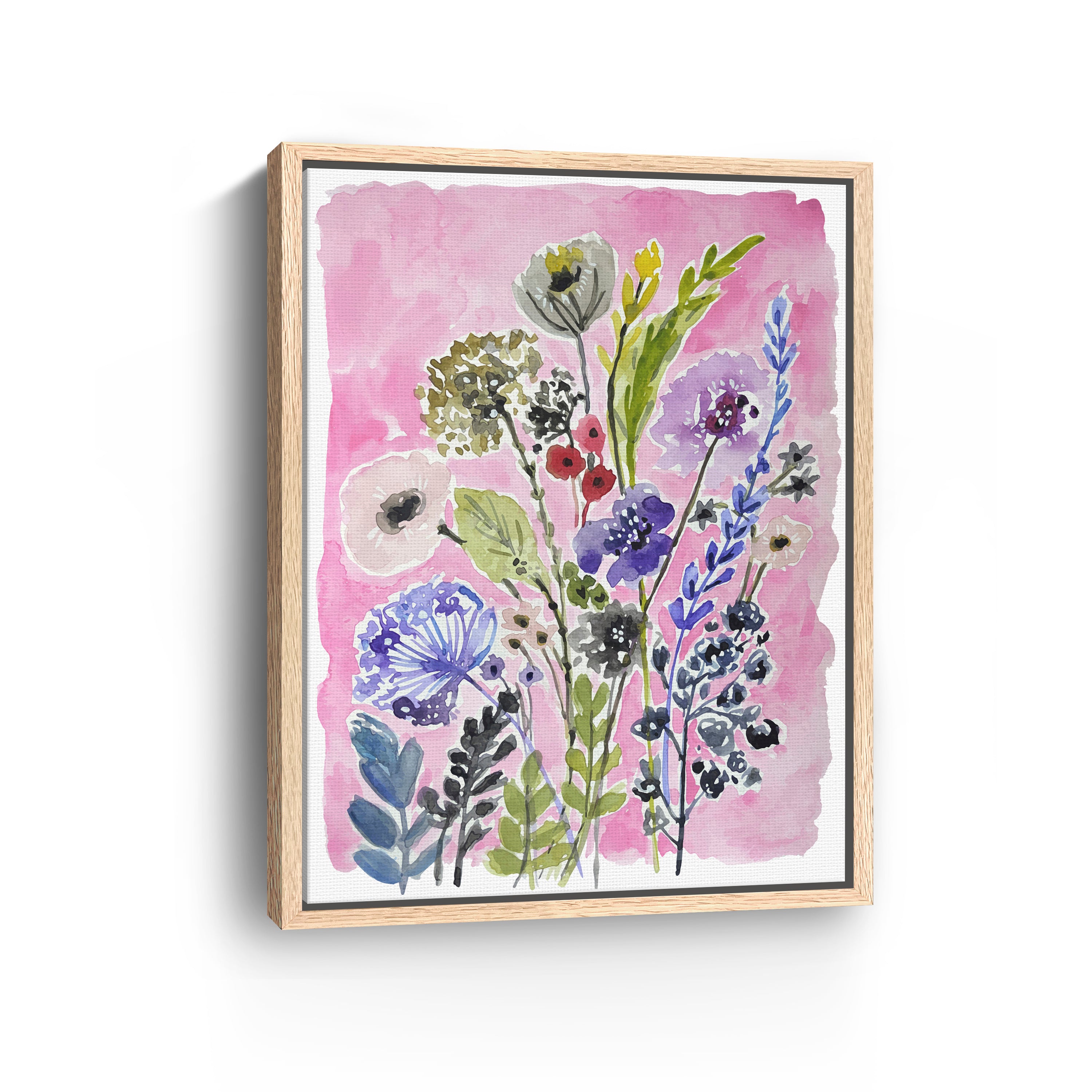 Wildflowers II Canvas Giclee