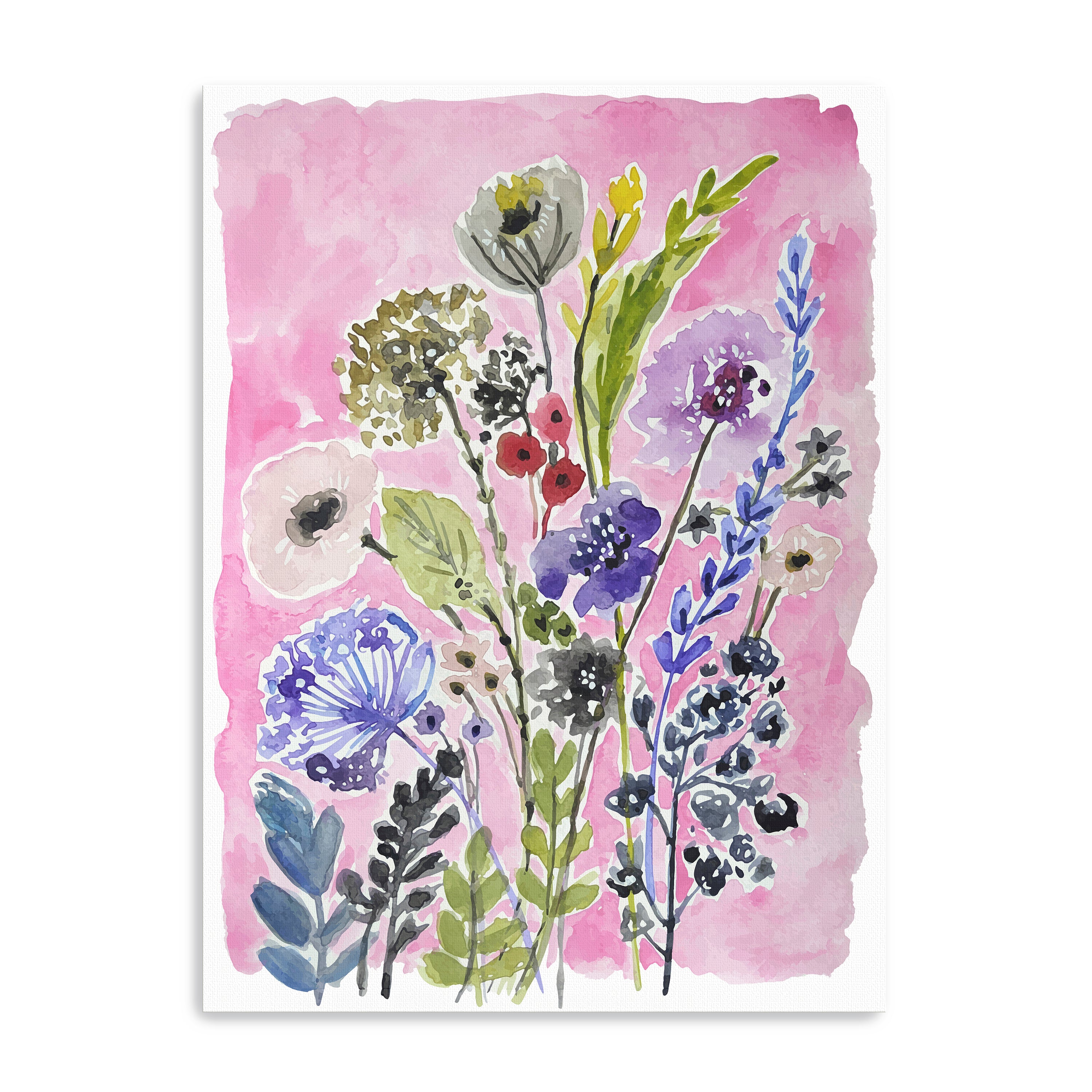 Wildflowers II Canvas Giclee