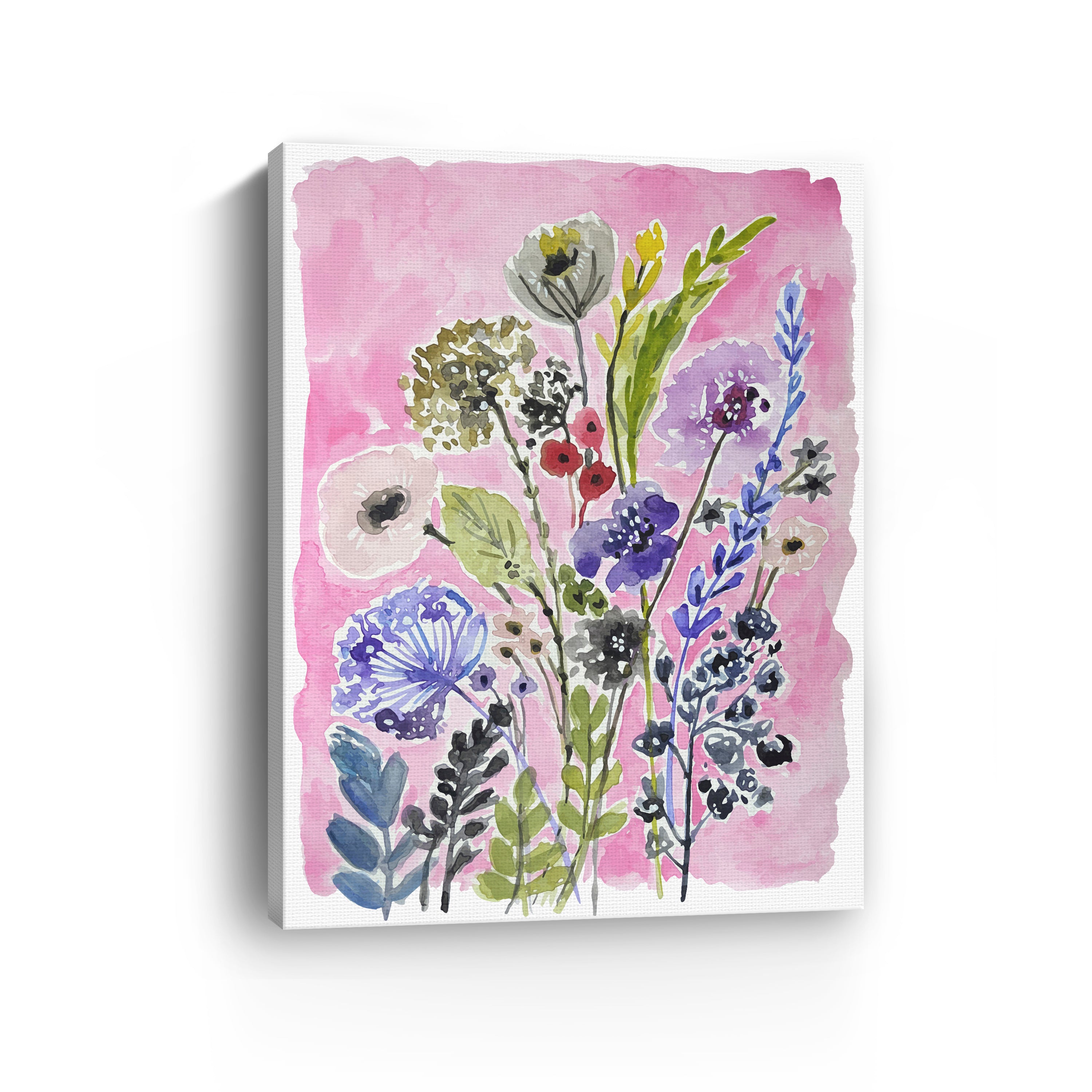 Wildflowers II Canvas Giclee
