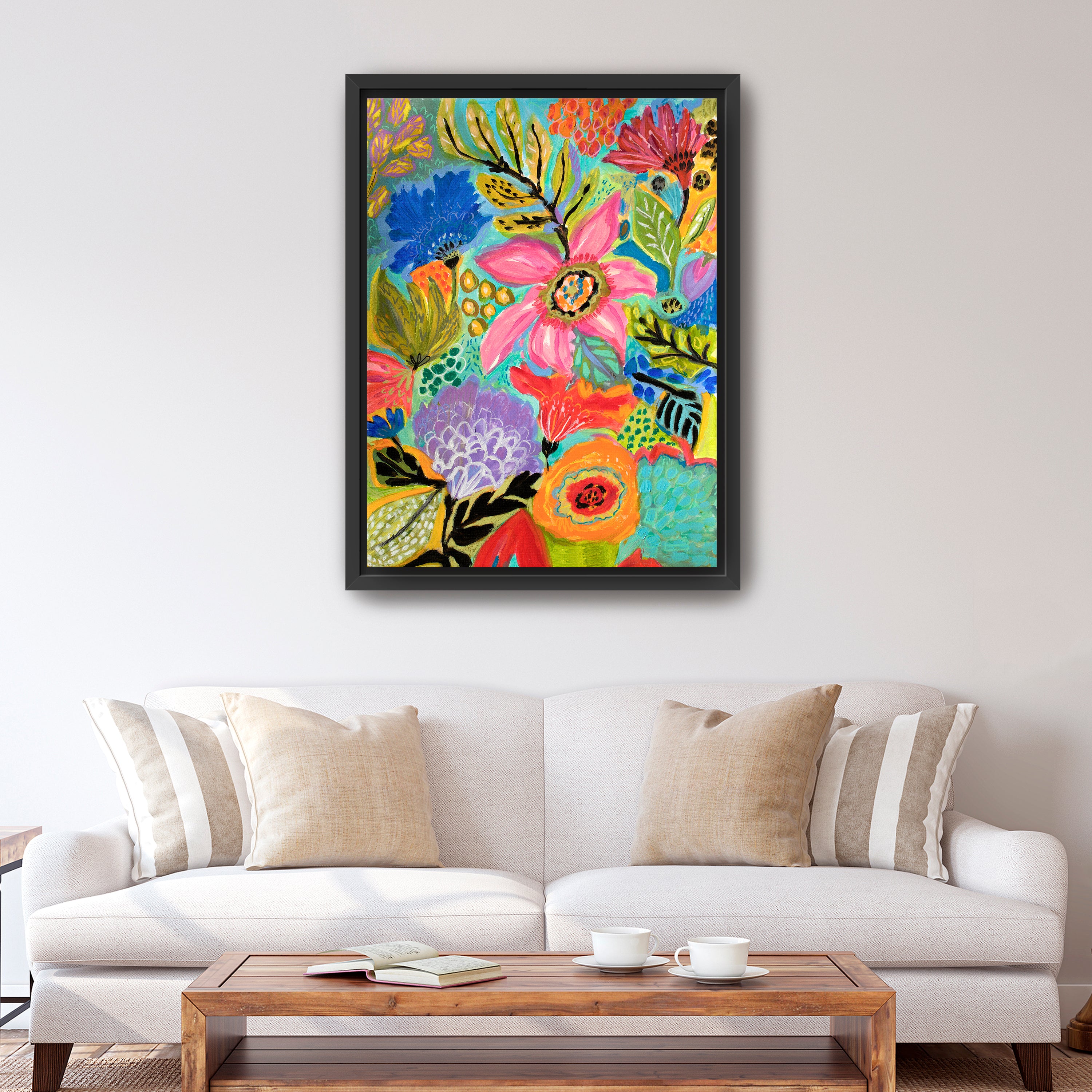 Wildflowers Canvas Giclee