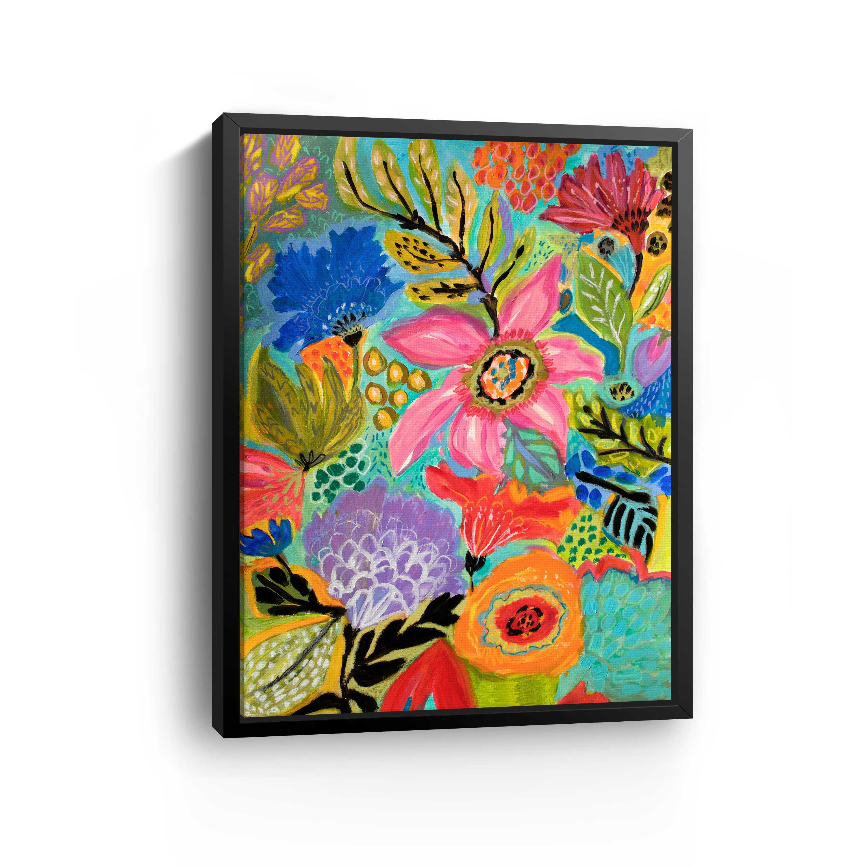 Wildflowers Canvas Giclee