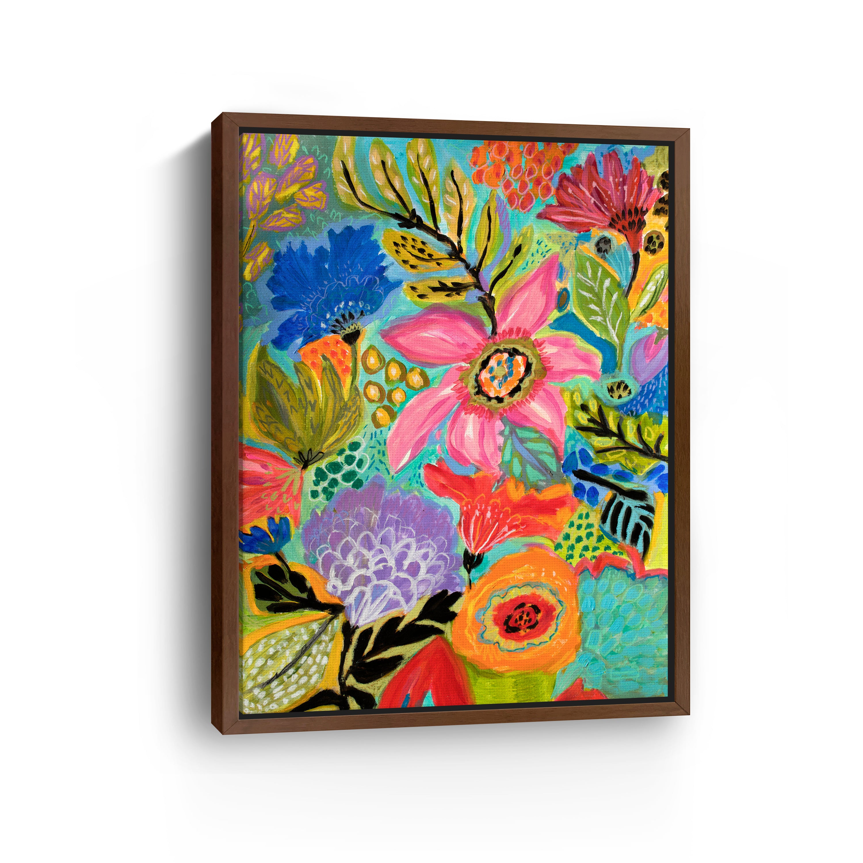 Wildflowers Canvas Giclee