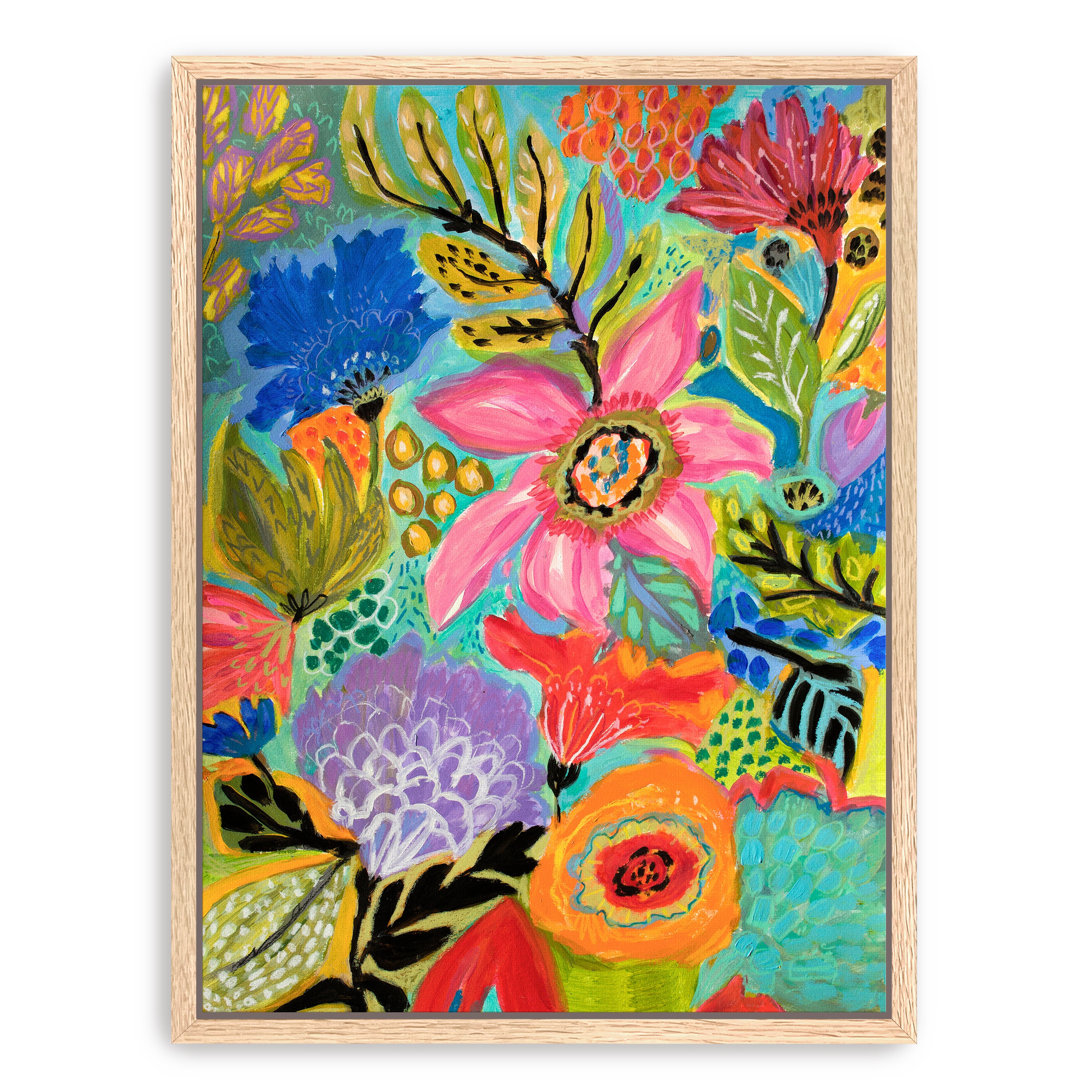 Wildflowers Canvas Giclee