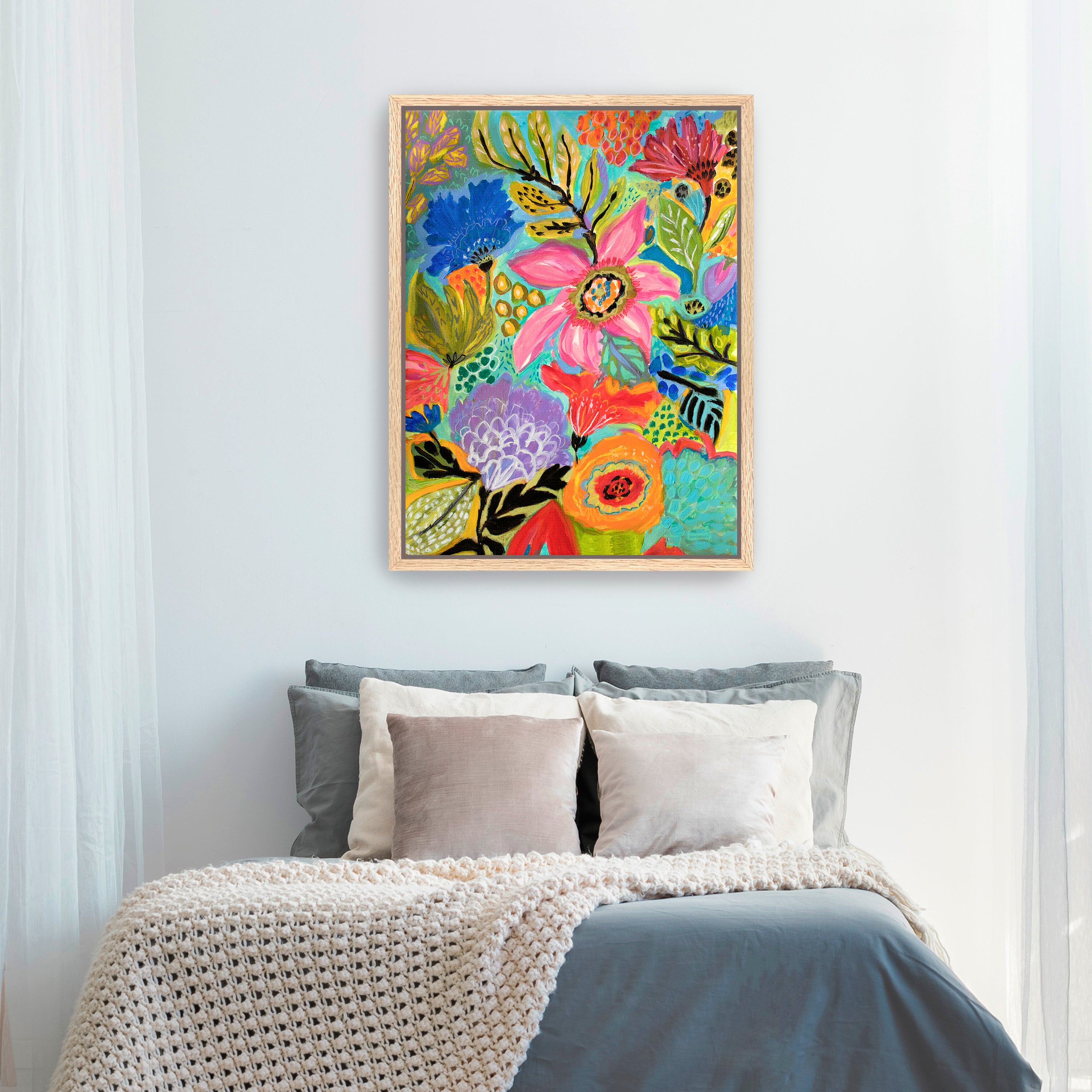 Wildflowers Canvas Giclee