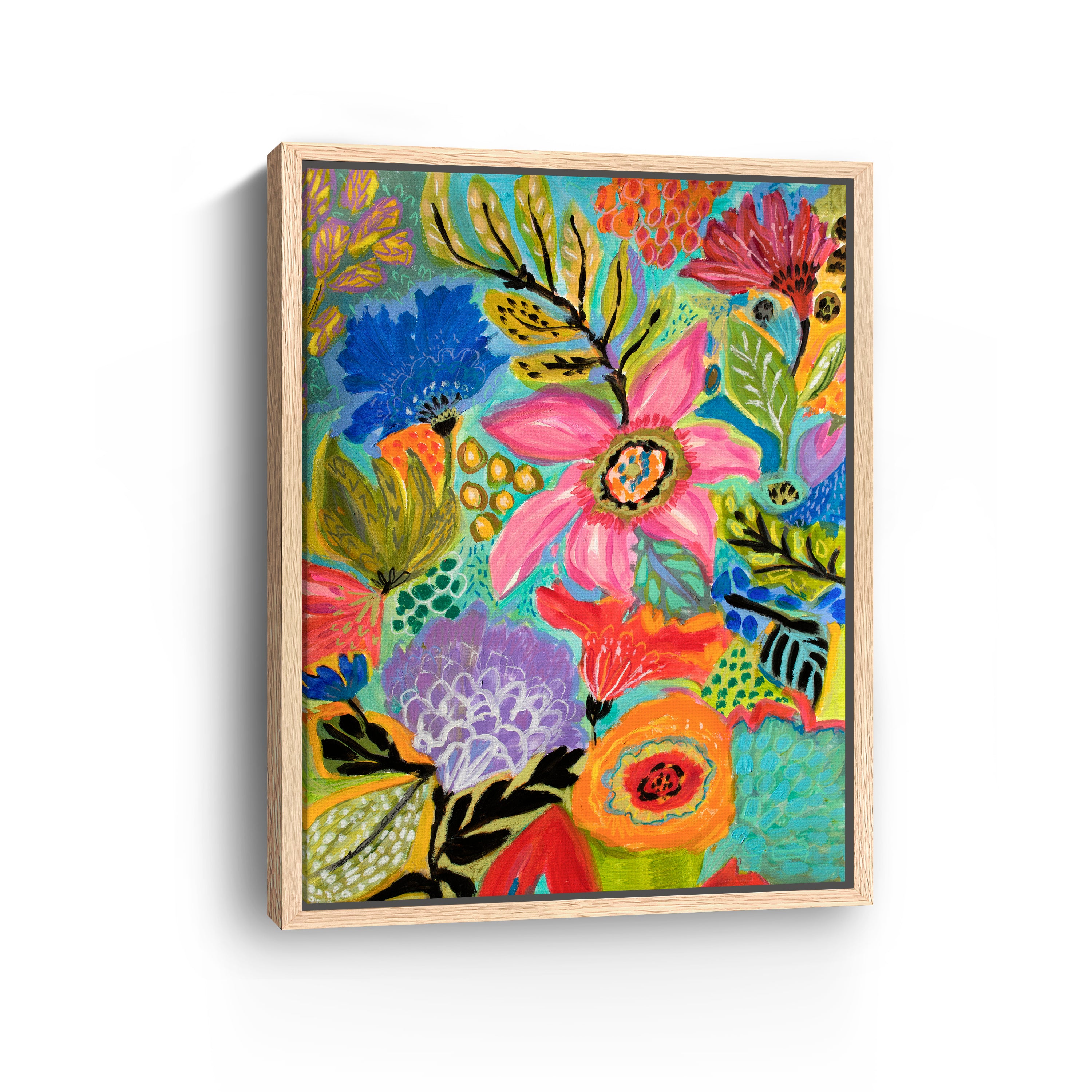 Wildflowers Canvas Giclee