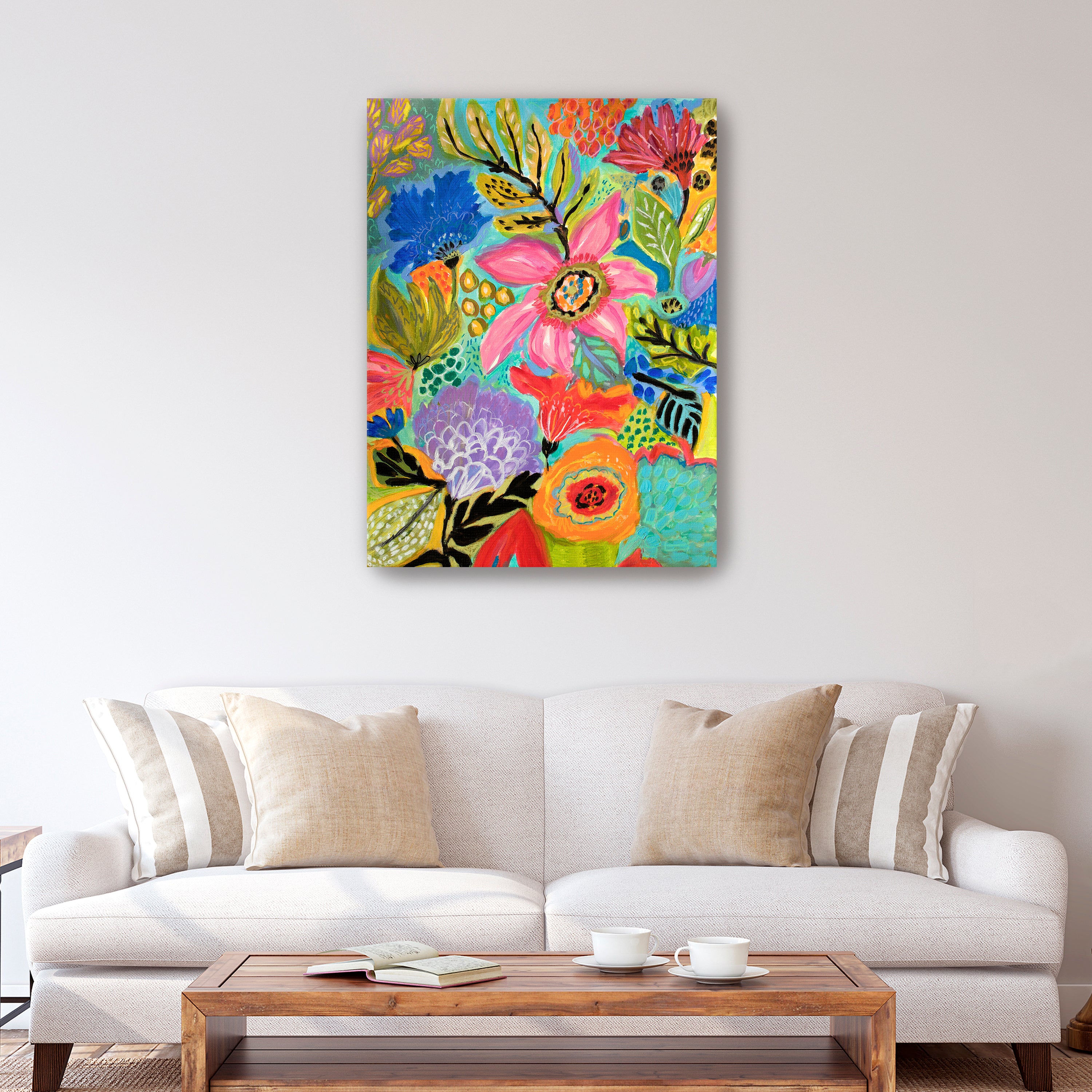 Wildflowers Canvas Giclee