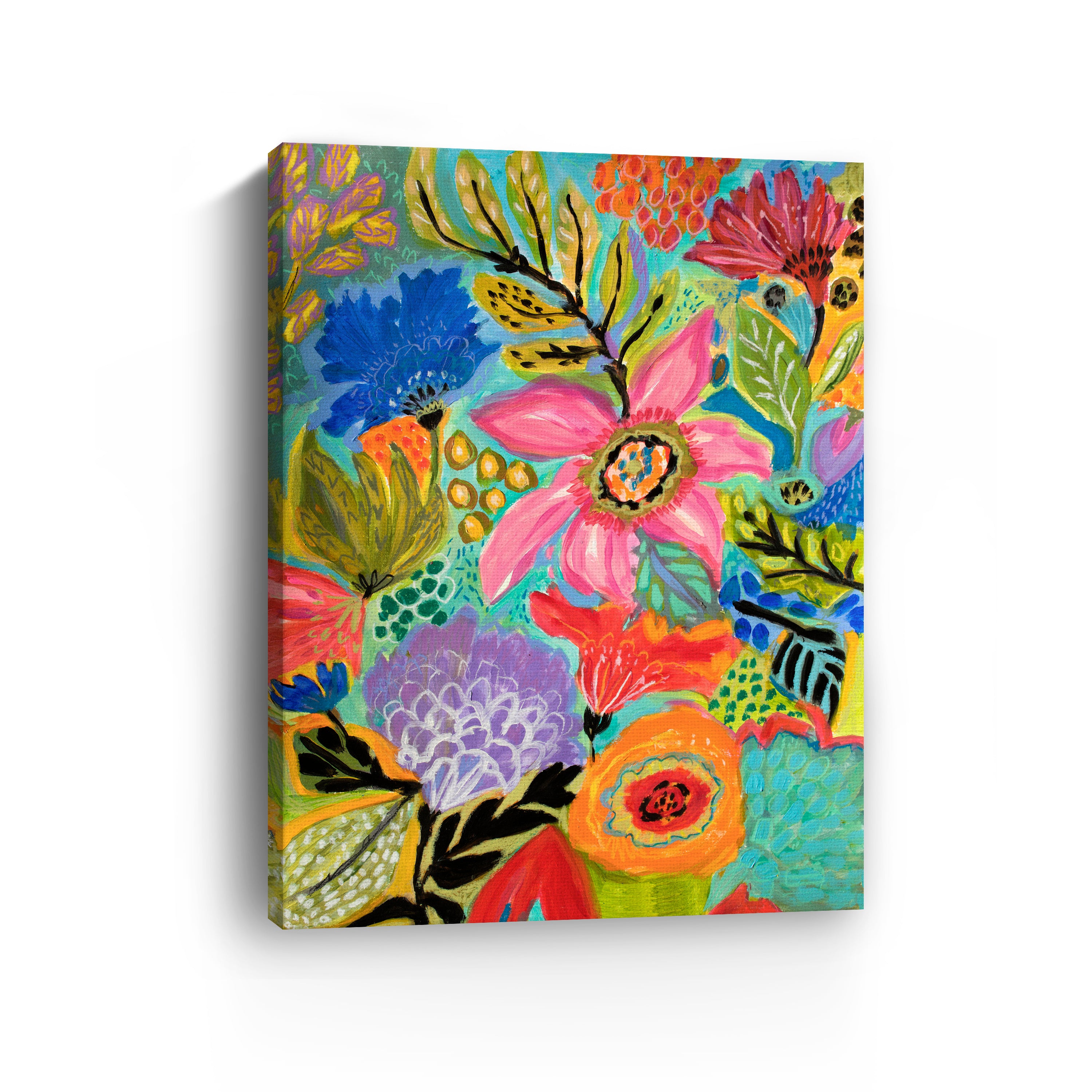 Wildflowers Canvas Giclee