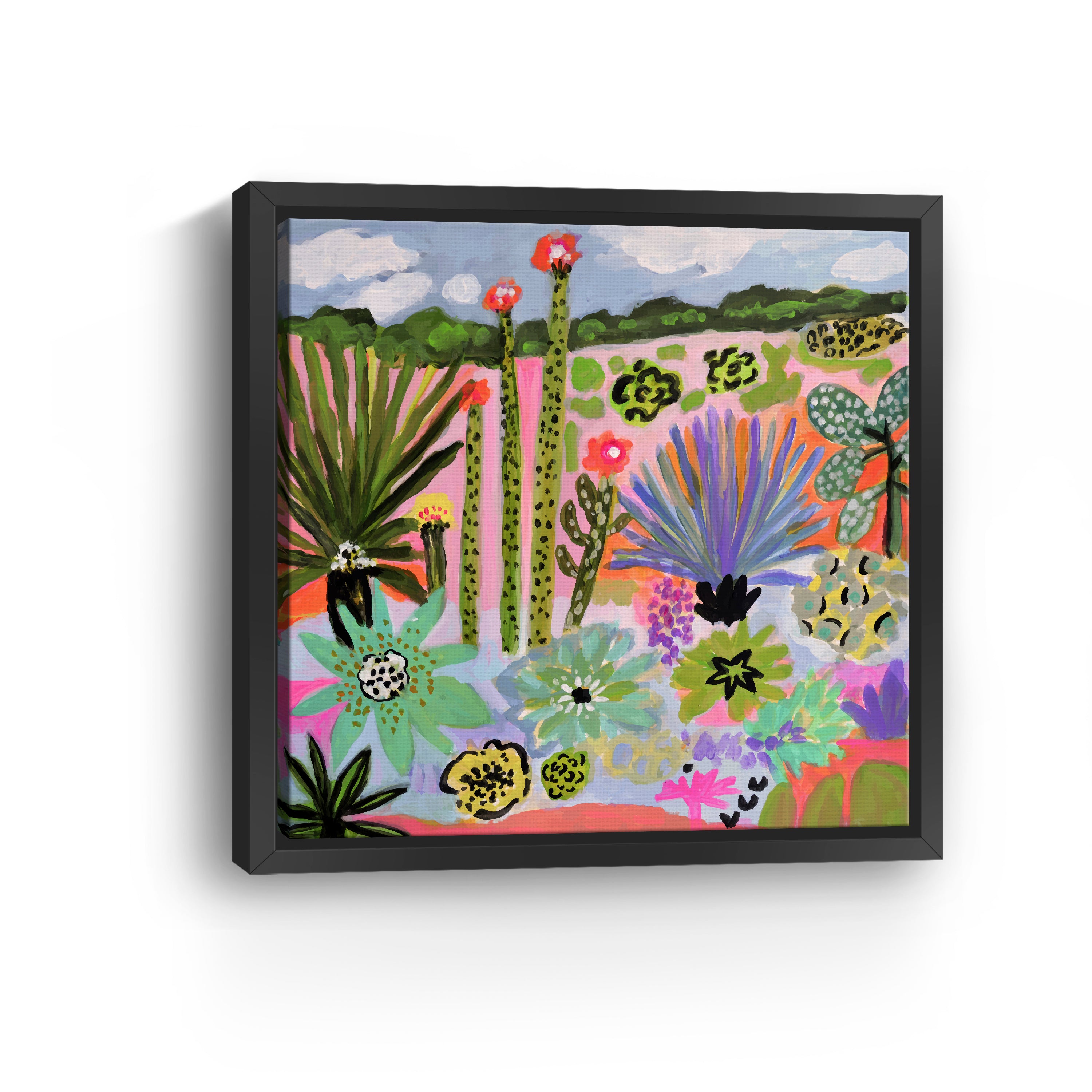 Cactus Garden 2 Canvas Giclee