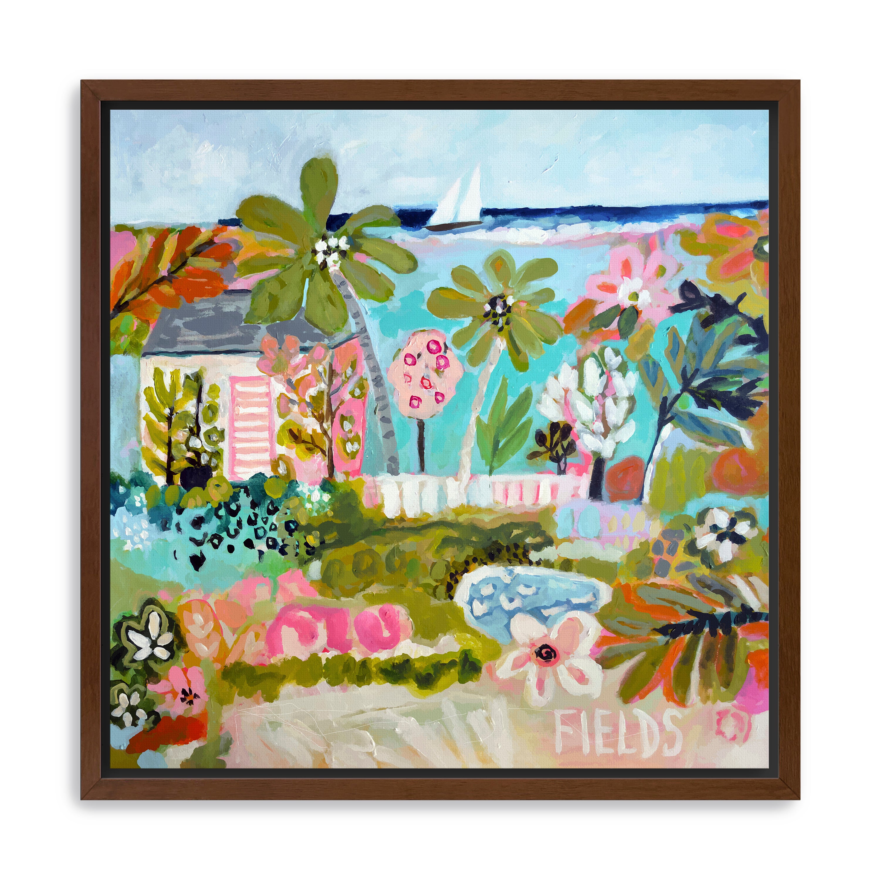 Island Cottage 1 Canvas Giclee