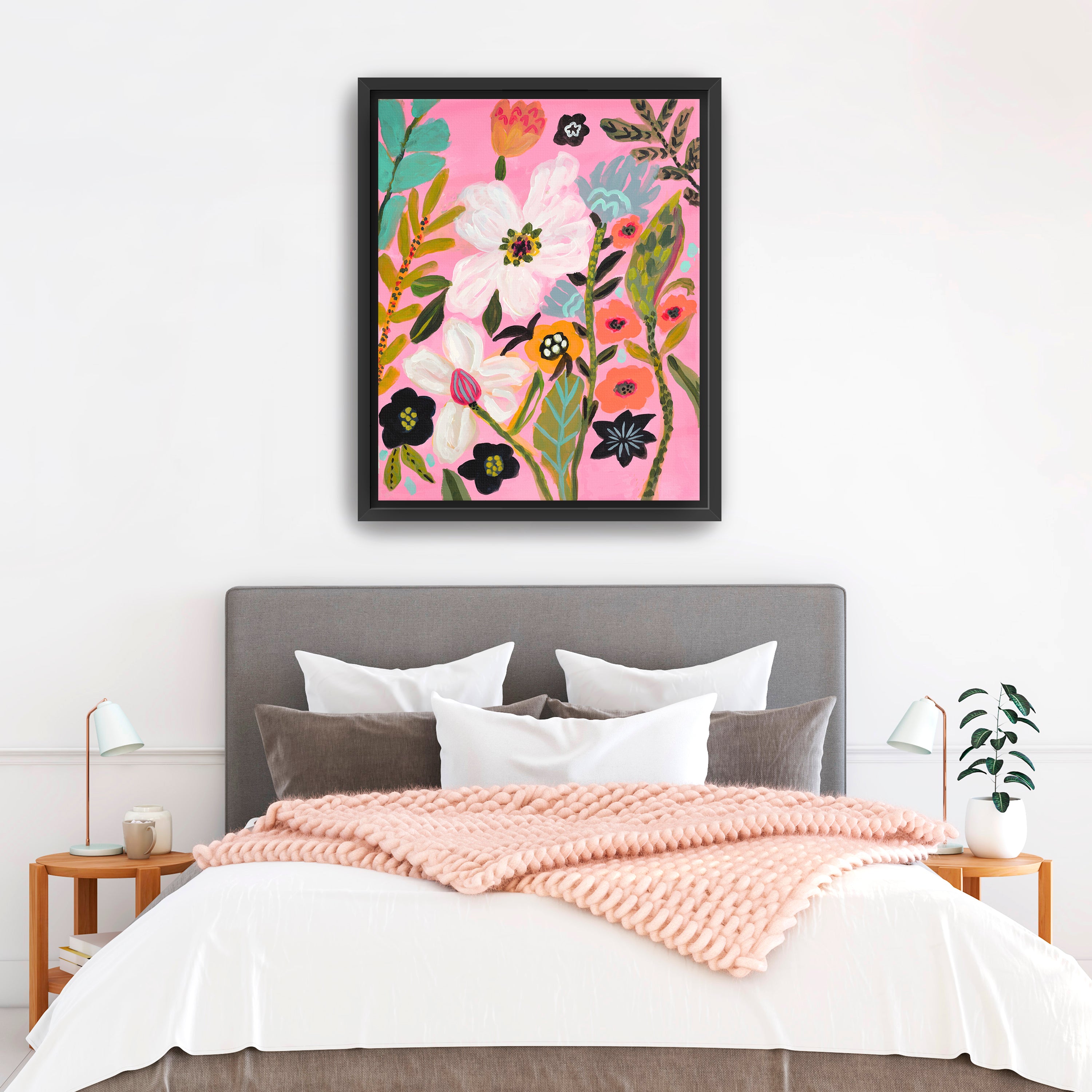Pink Vintage 2 Canvas Giclee