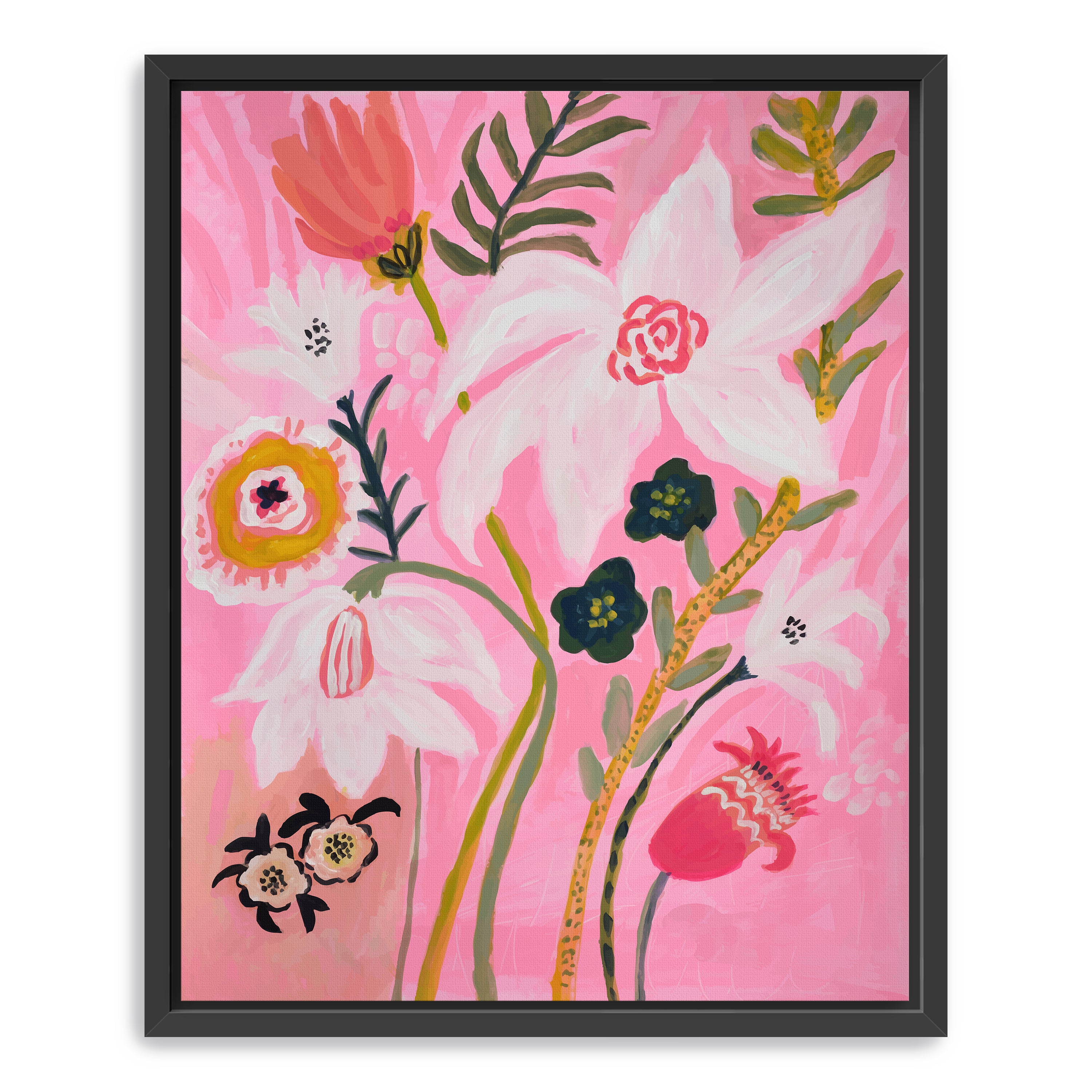 Pink Vintage 1 Canvas Giclee