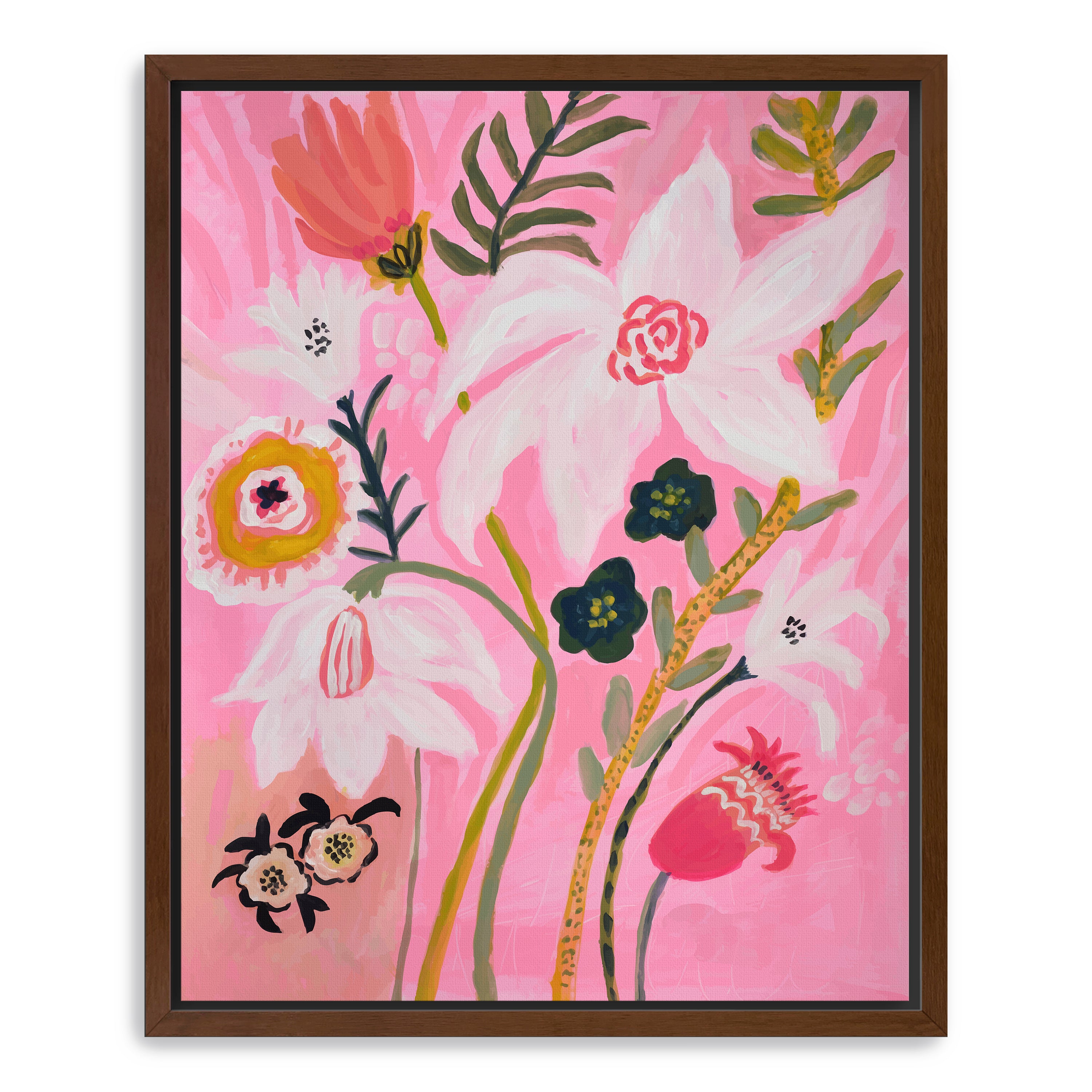 Pink Vintage 1 Canvas Giclee