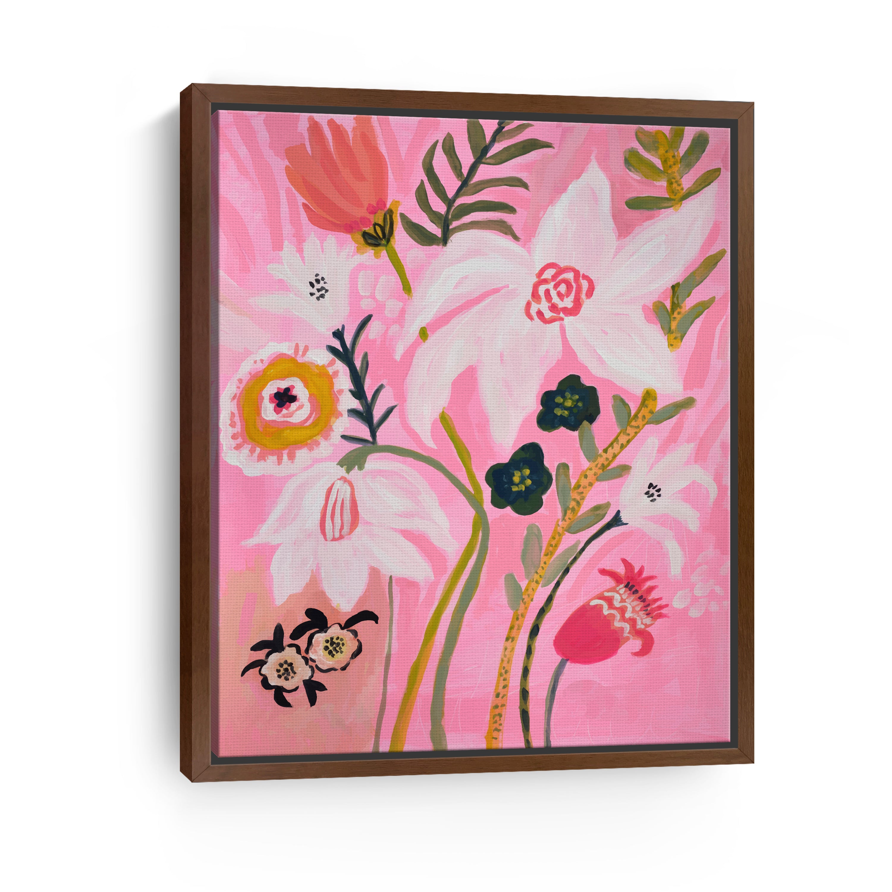 Pink Vintage 1 Canvas Giclee