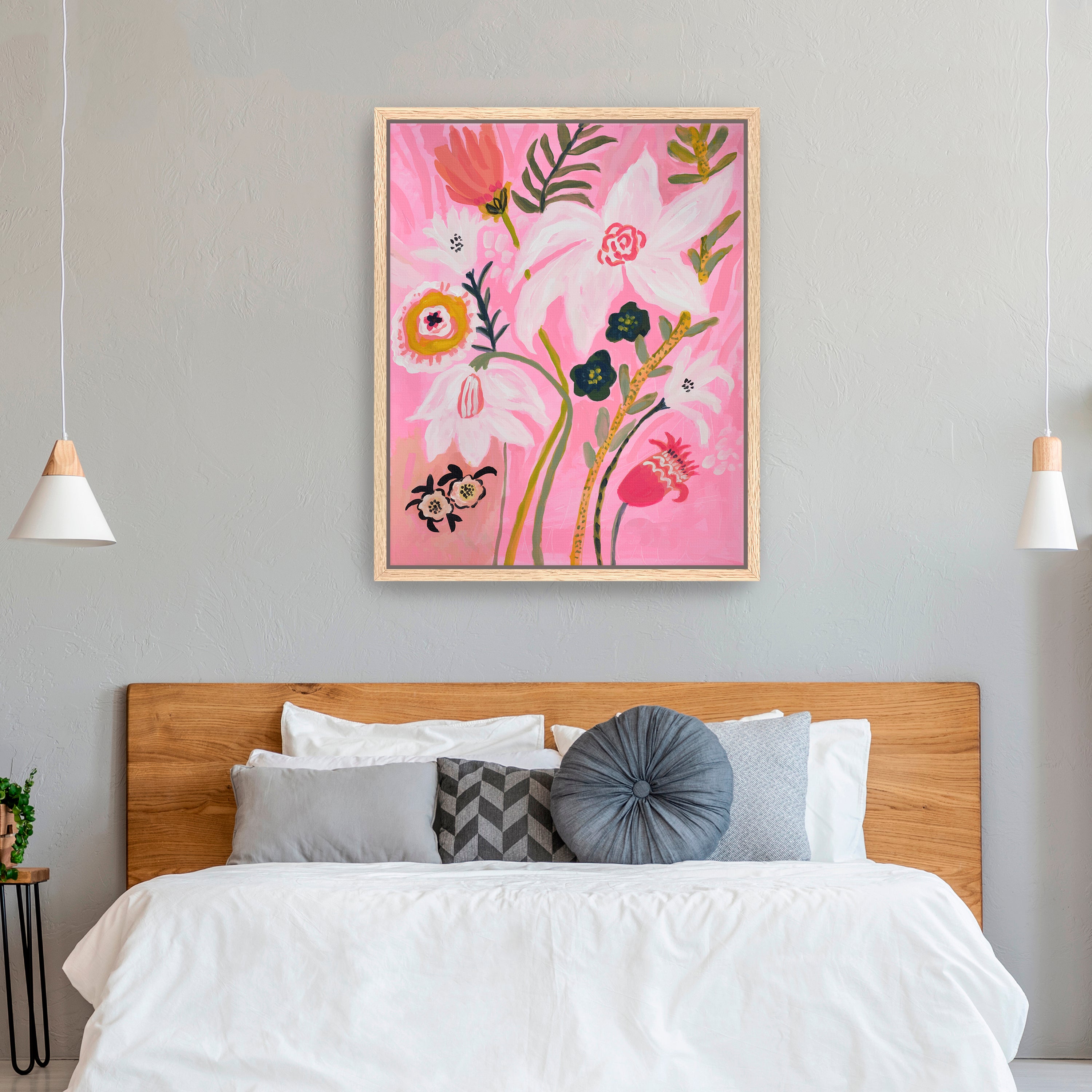 Pink Vintage 1 Canvas Giclee
