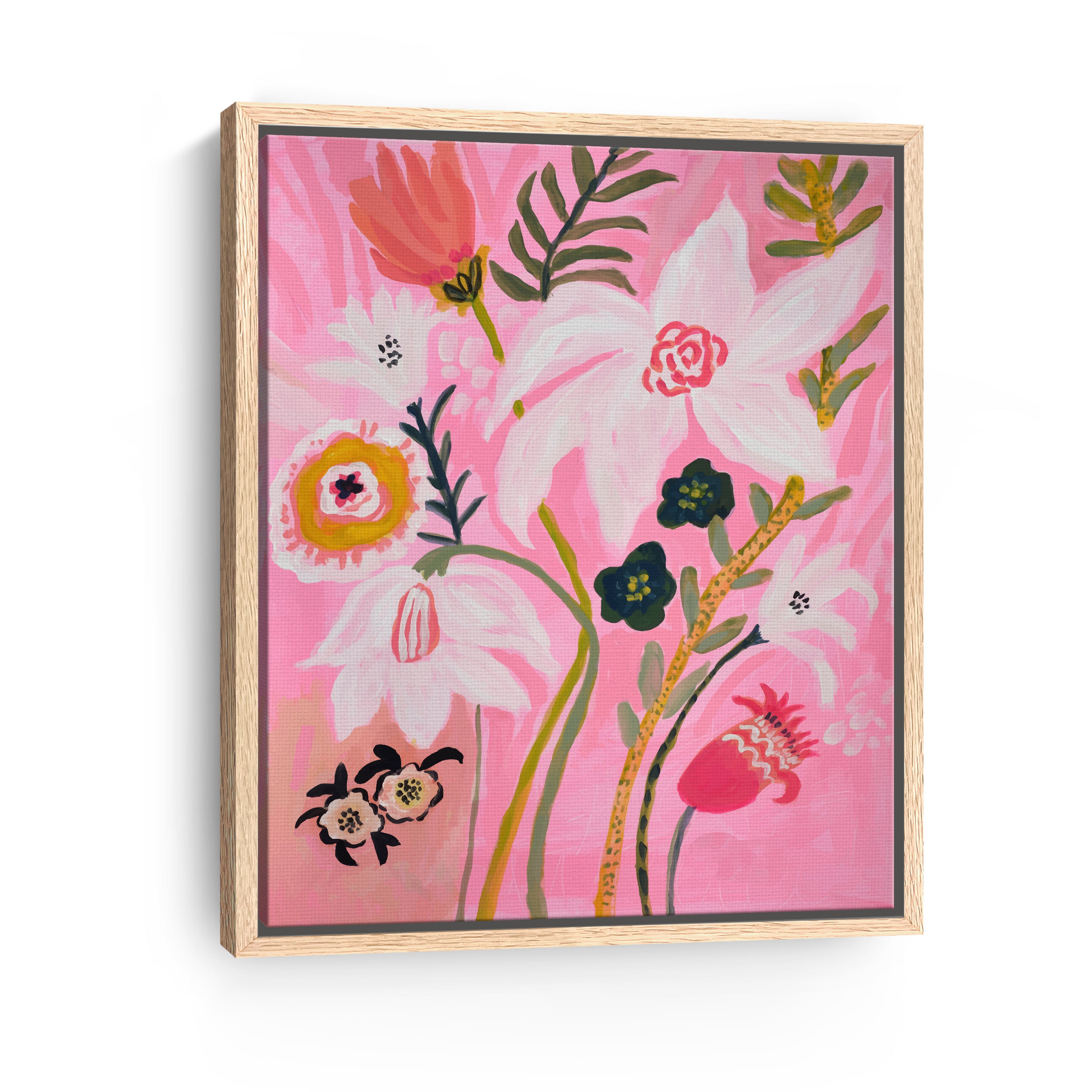 Pink Vintage 1 Canvas Giclee
