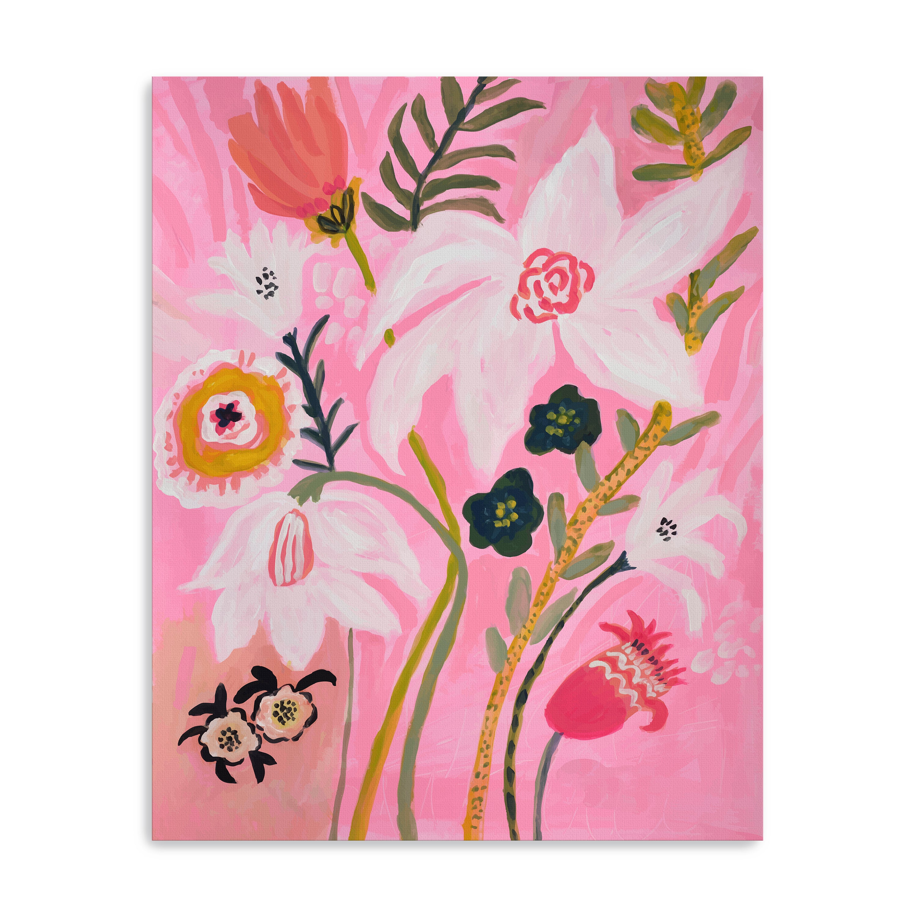 Pink Vintage 1 Canvas Giclee