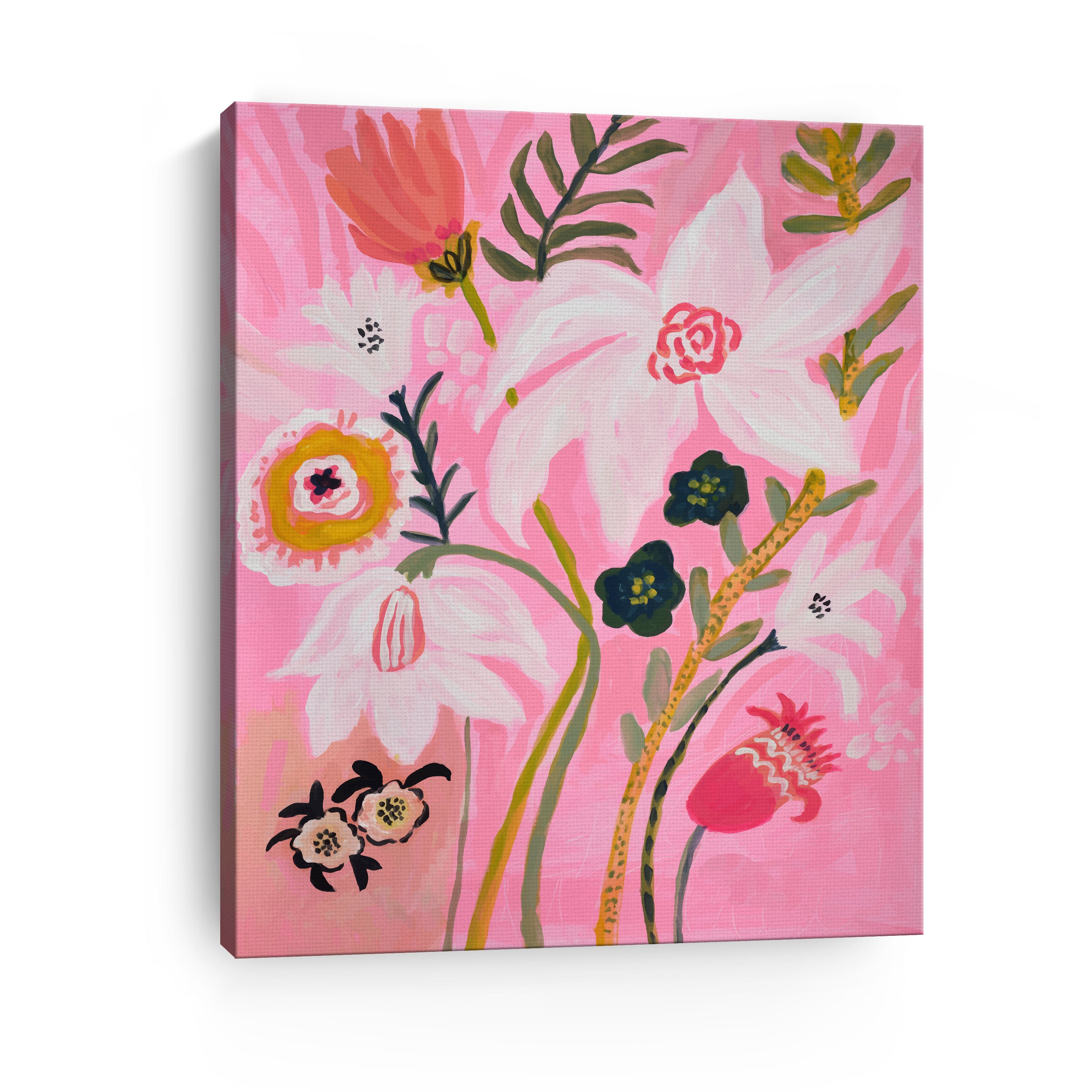 Pink Vintage 1 Canvas Giclee