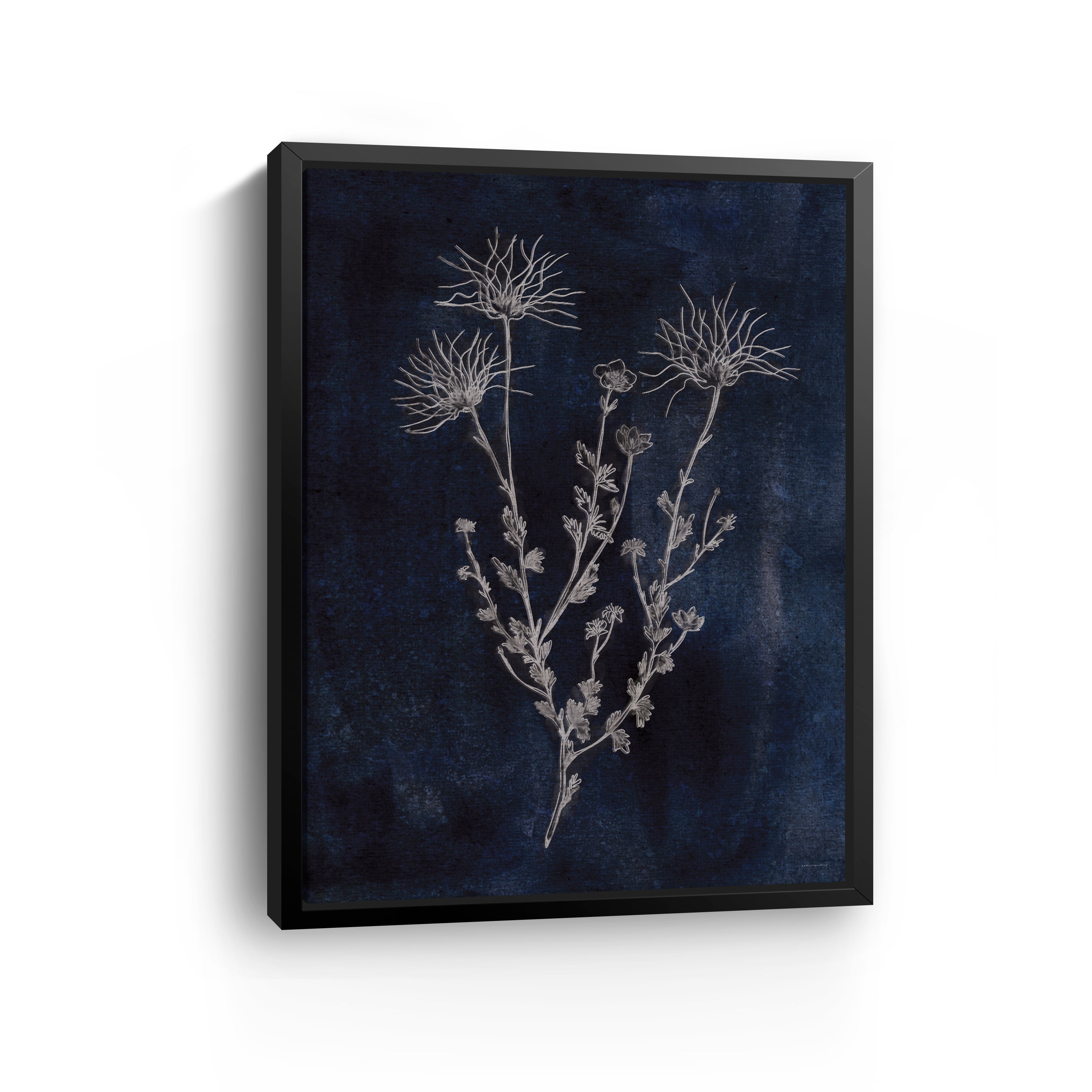 Denim and Blues Canvas Giclee