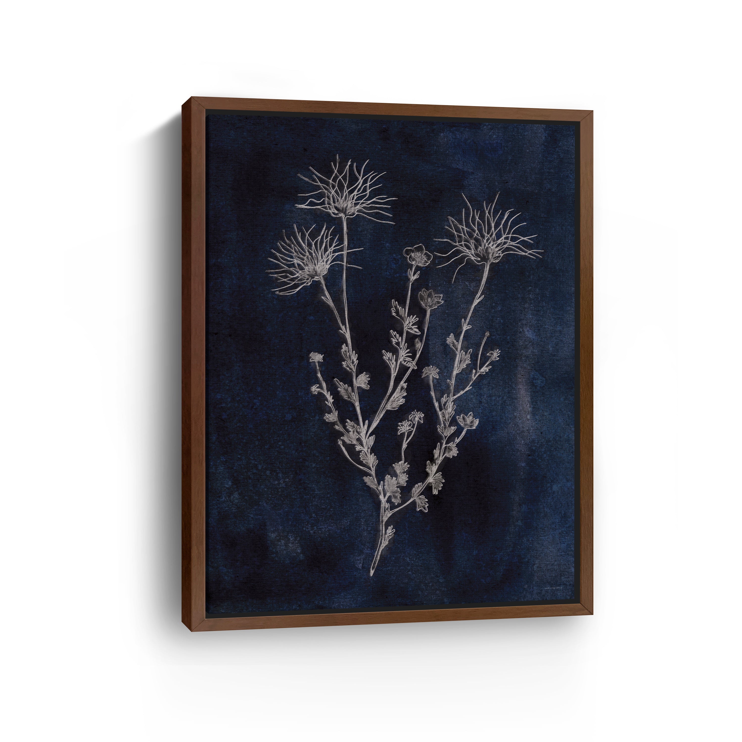Denim and Blues Canvas Giclee