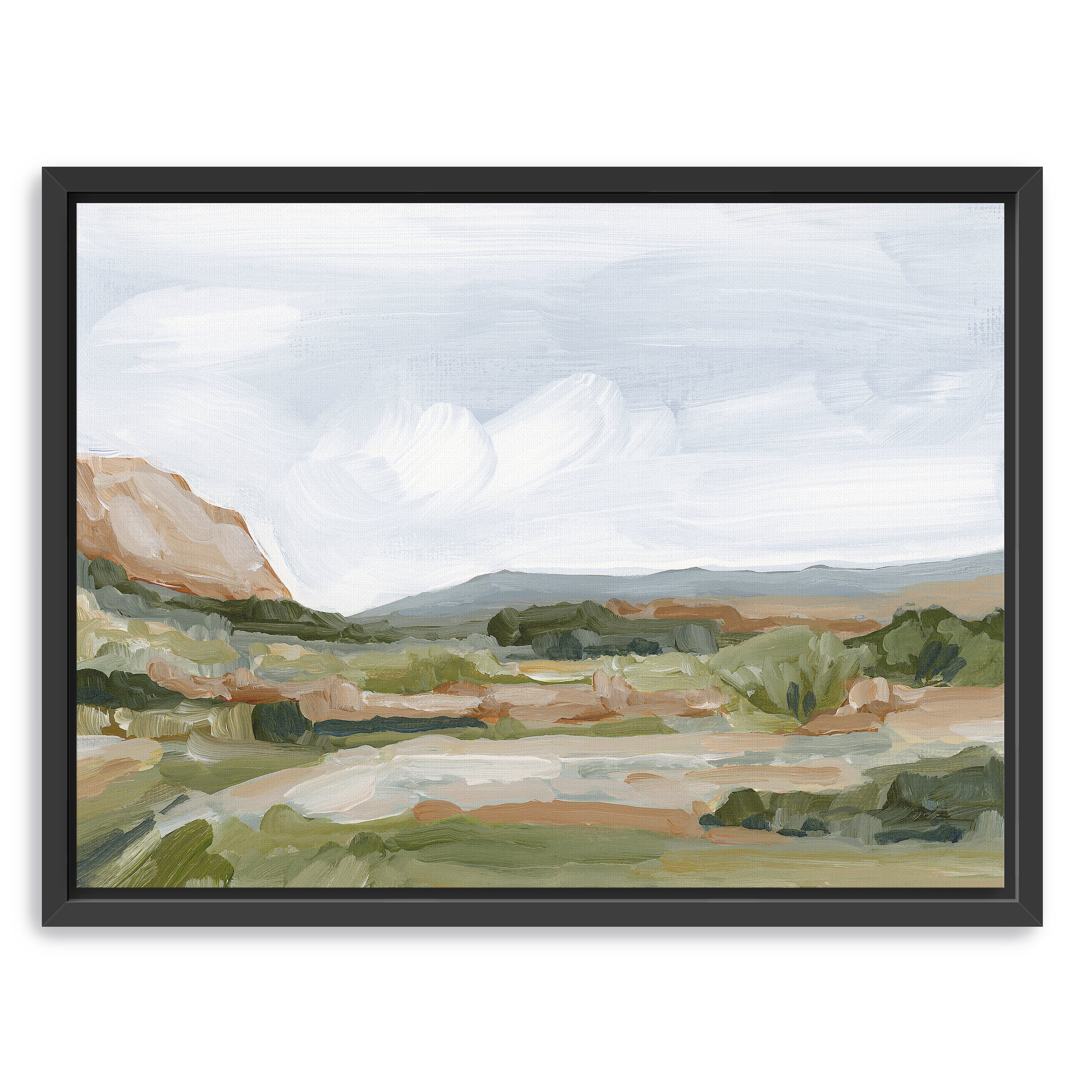 An Hour In The Garden Canvas Giclee