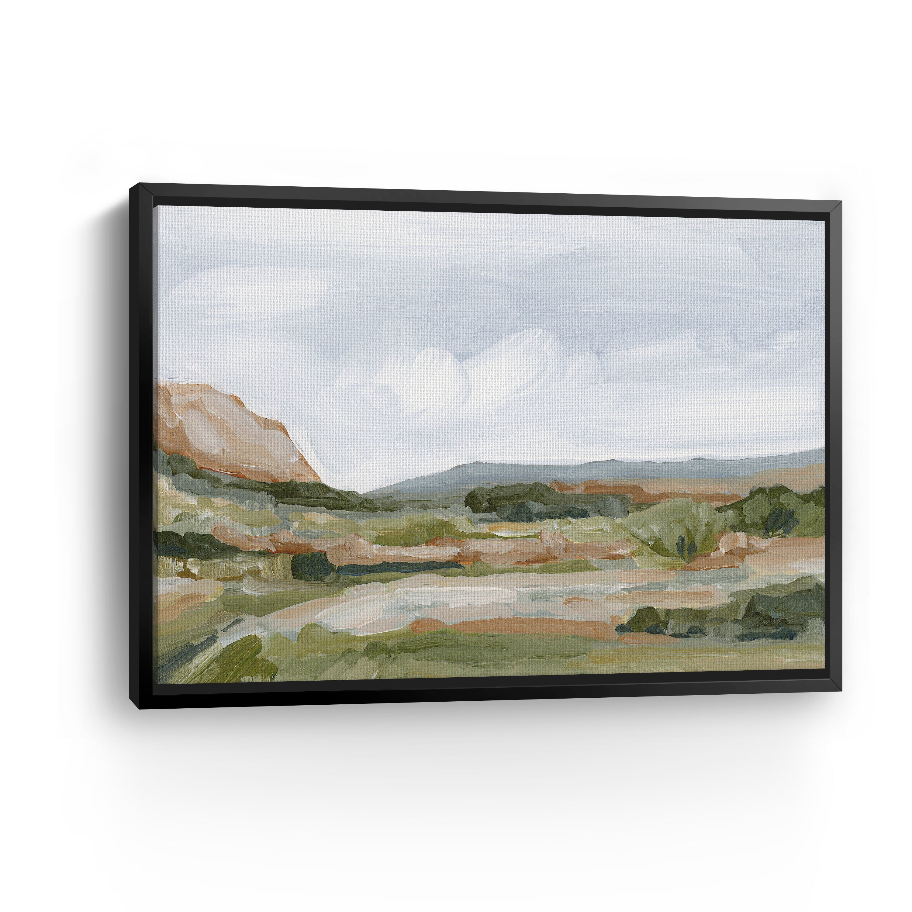 An Hour In The Garden Canvas Giclee