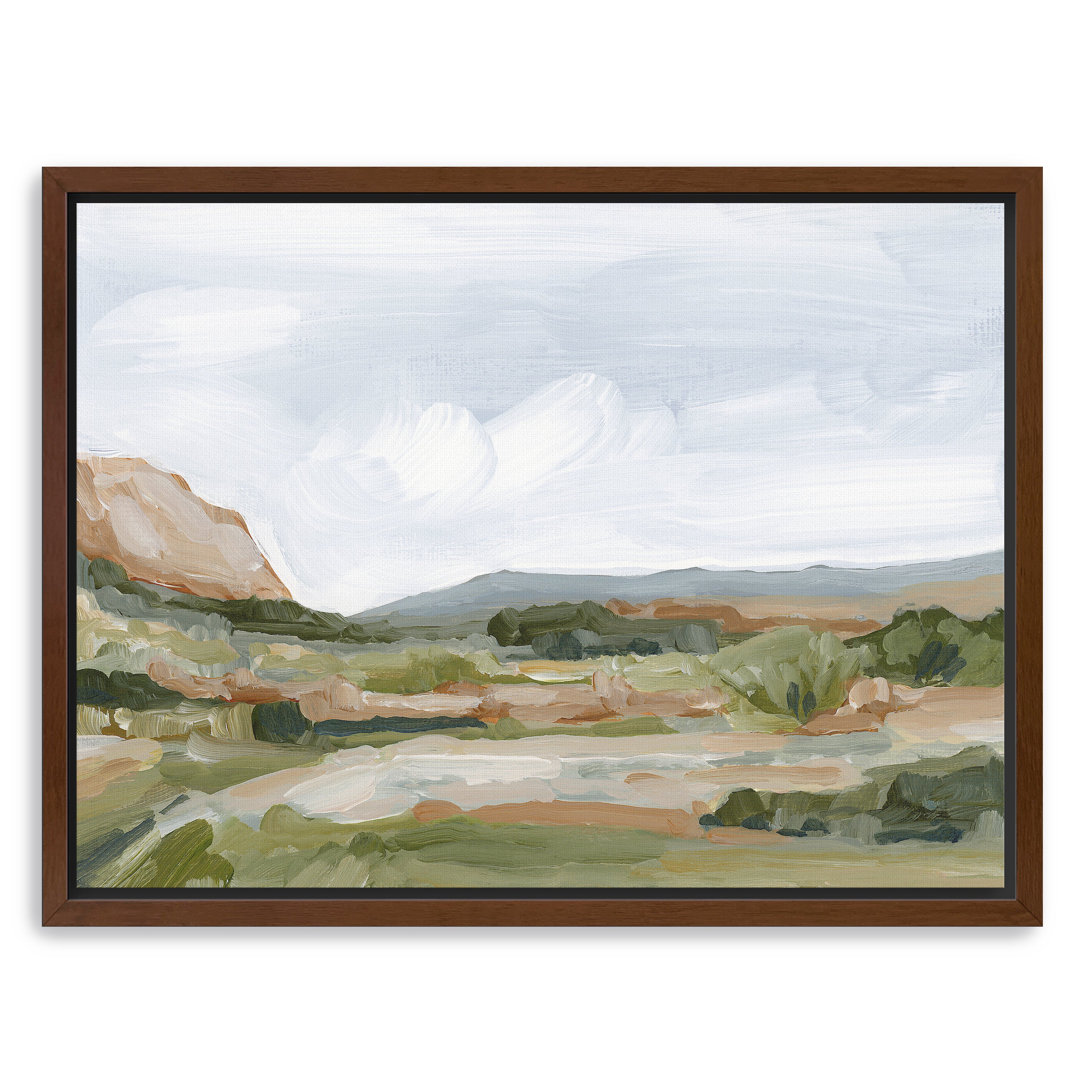 An Hour In The Garden Canvas Giclee