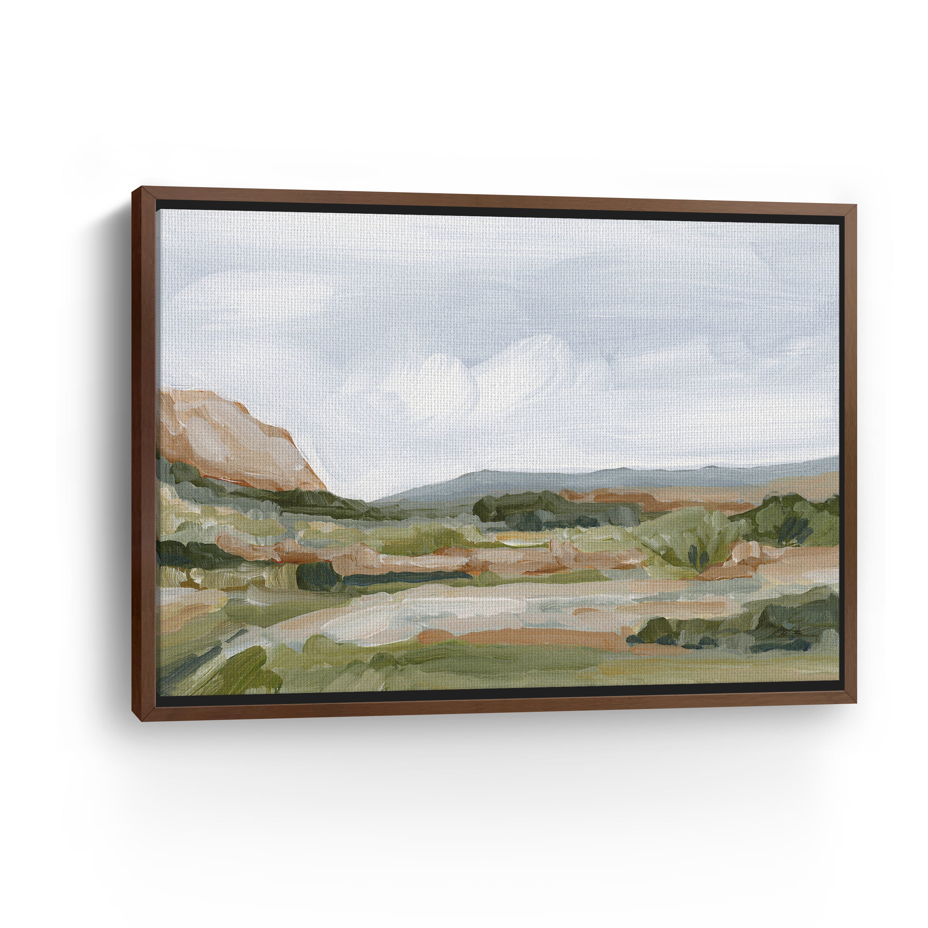 An Hour In The Garden Canvas Giclee