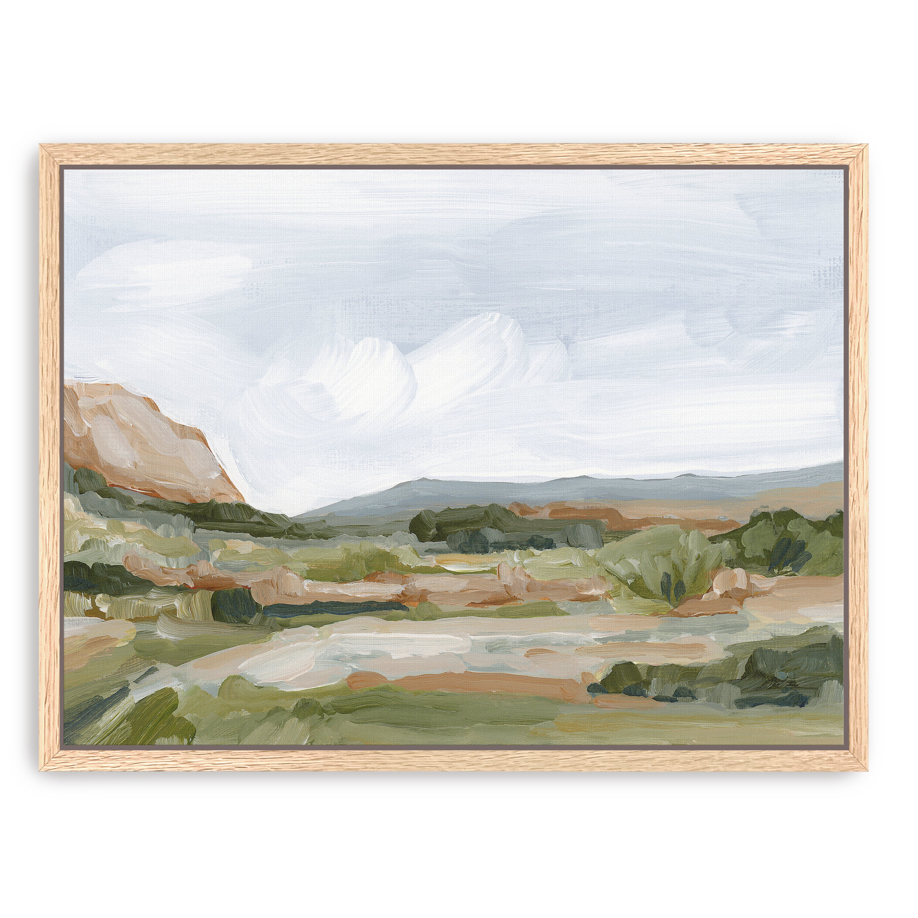 An Hour In The Garden Canvas Giclee