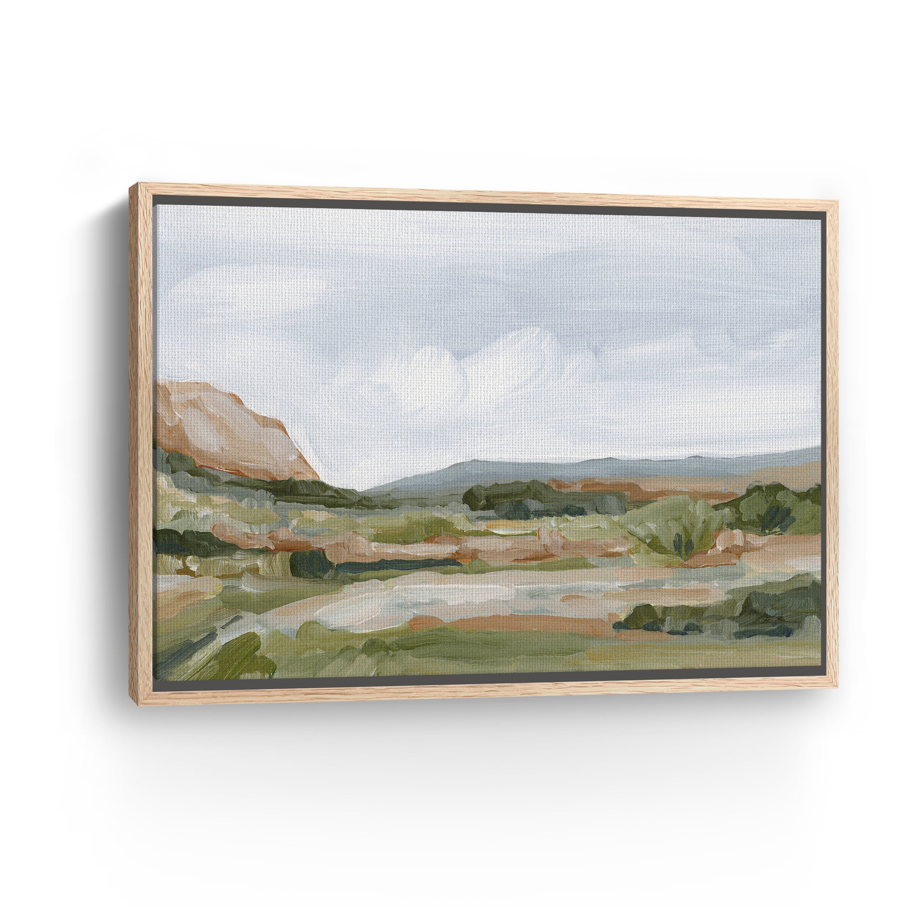 An Hour In The Garden Canvas Giclee