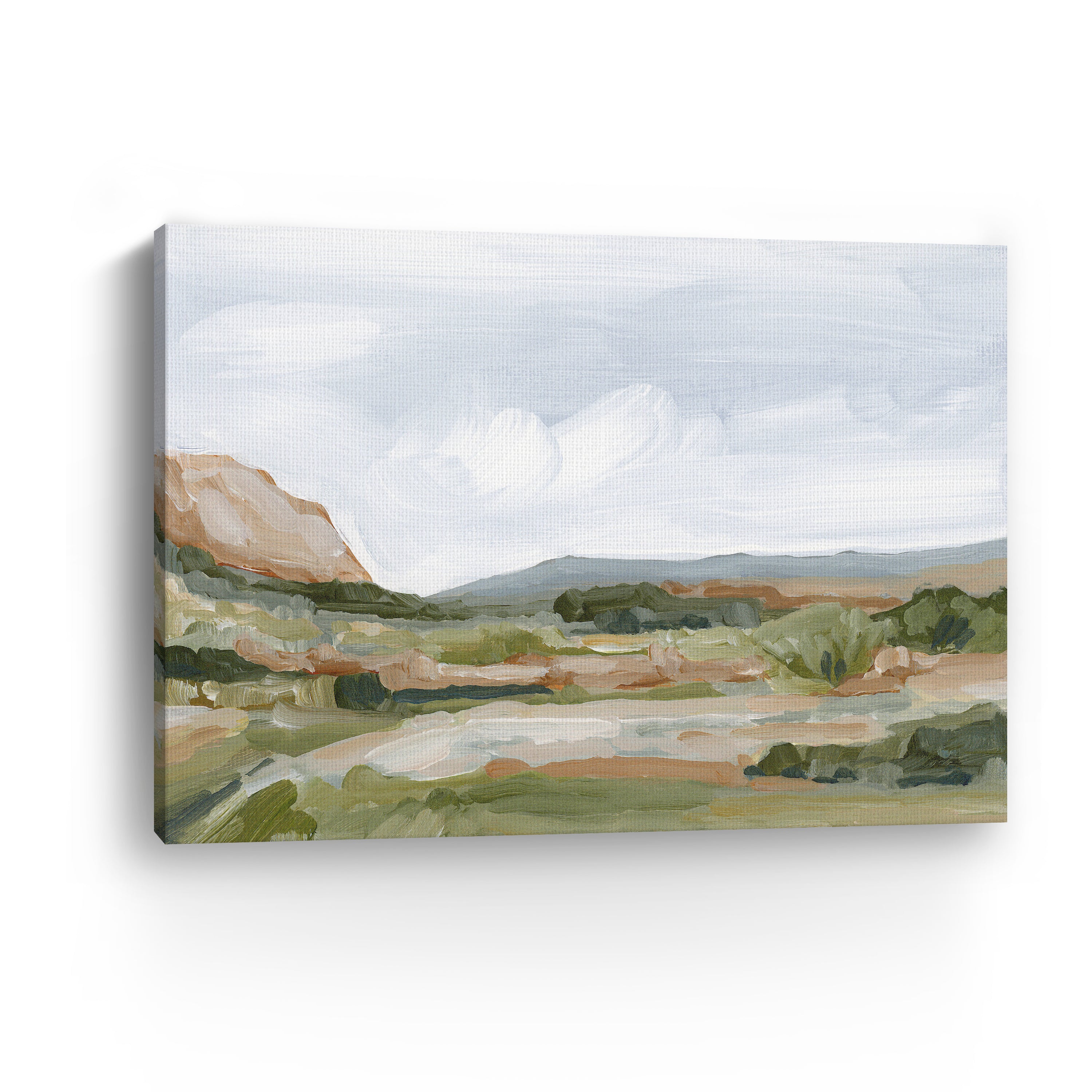An Hour In The Garden Canvas Giclee